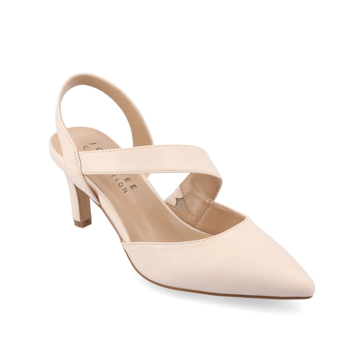 SCARLETT STILETTO HEELS IN PATENT - Beige - Image 2