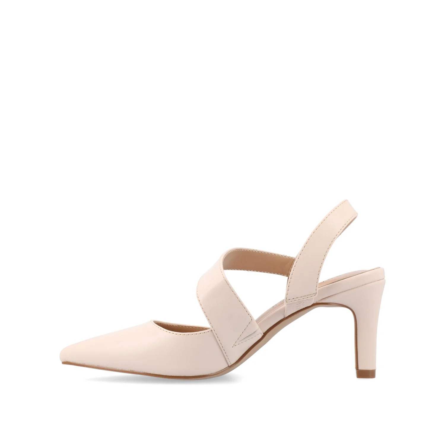 SCARLETT STILETTO HEELS IN PATENT - Beige - Image 3