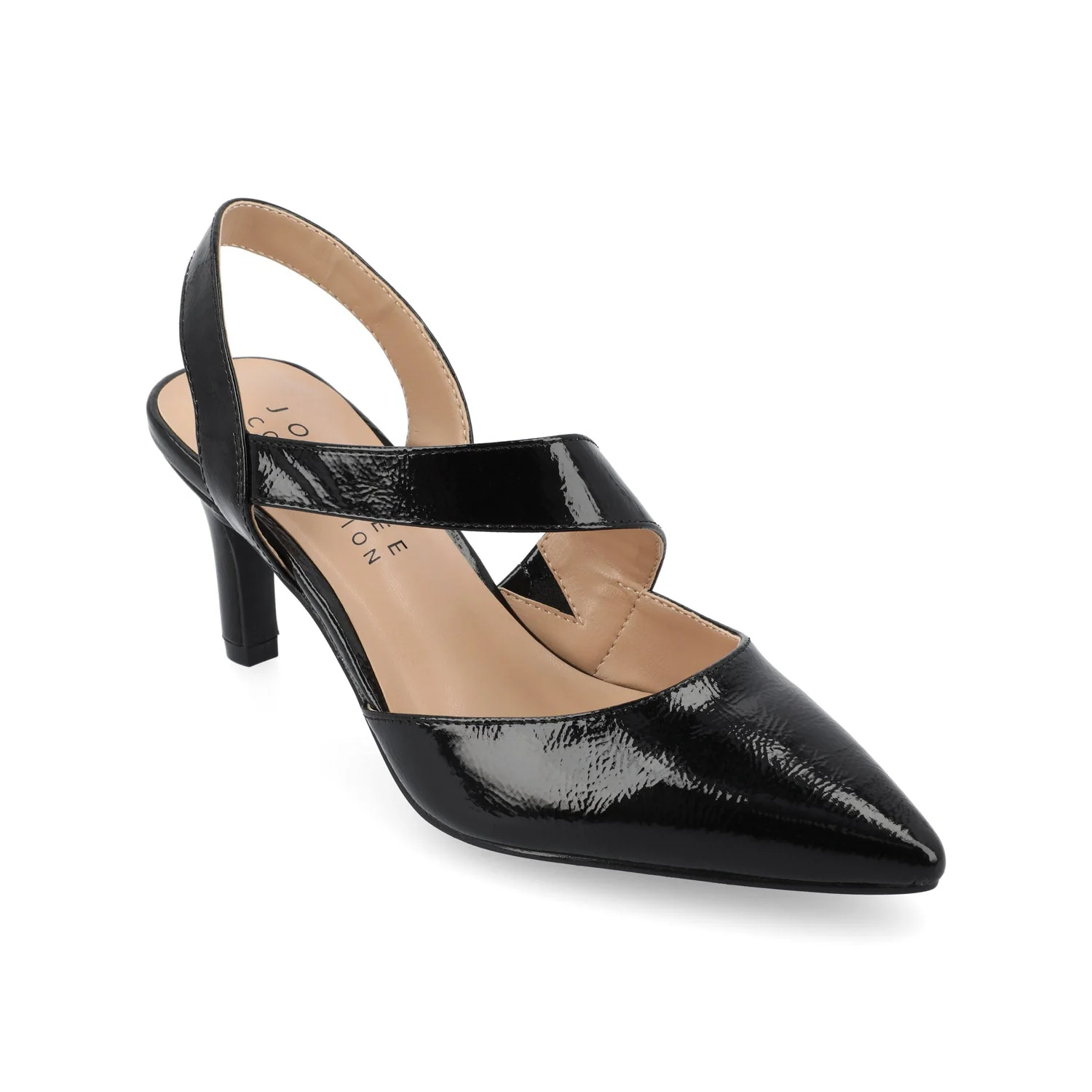 SCARLETT STILETTO HEELS IN PATENT - Black - Image 2