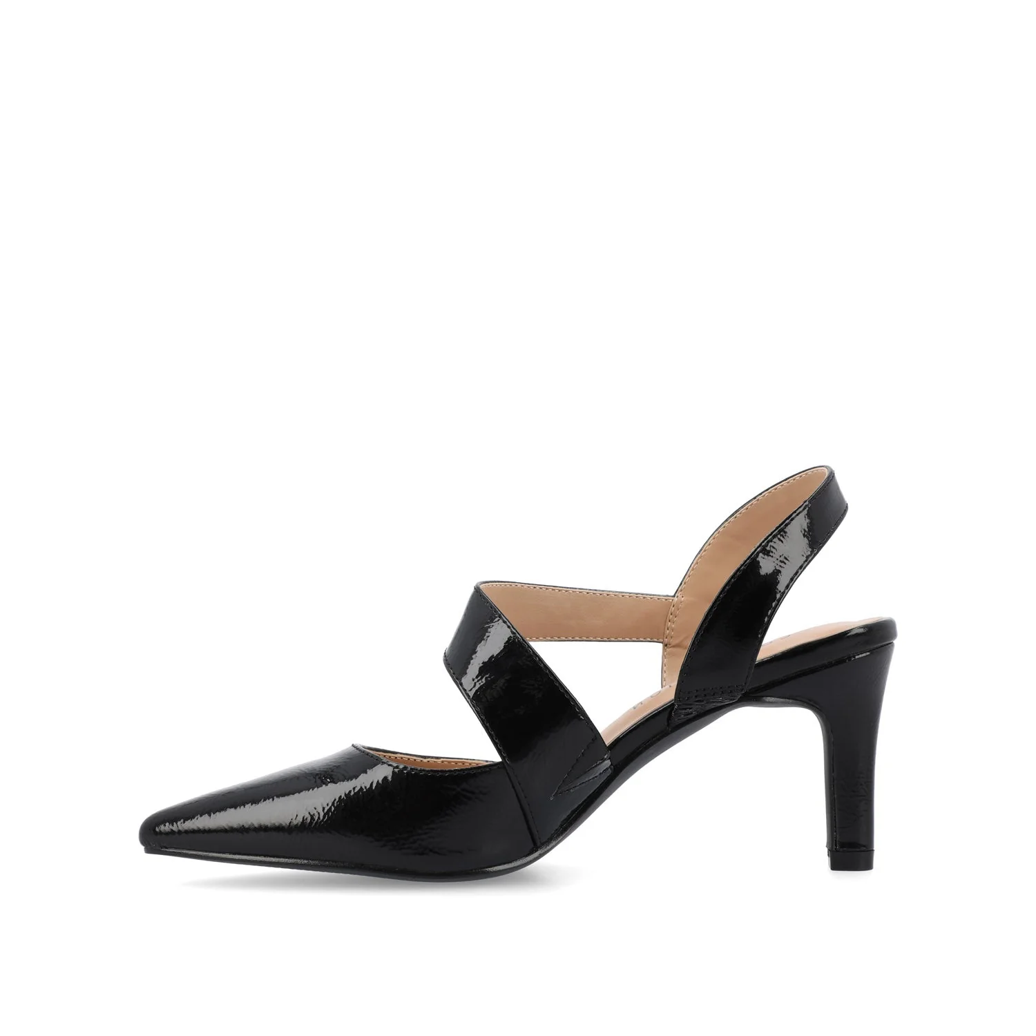 SCARLETT STILETTO HEELS IN PATENT - Black - Image 3