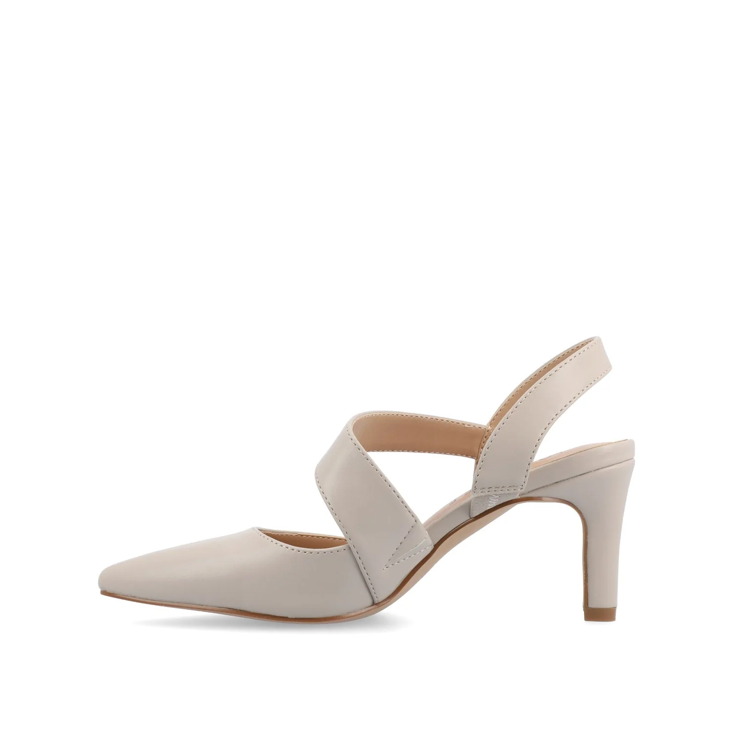 SCARLETT STILETTO HEELS IN PATENT - Grey - Image 3