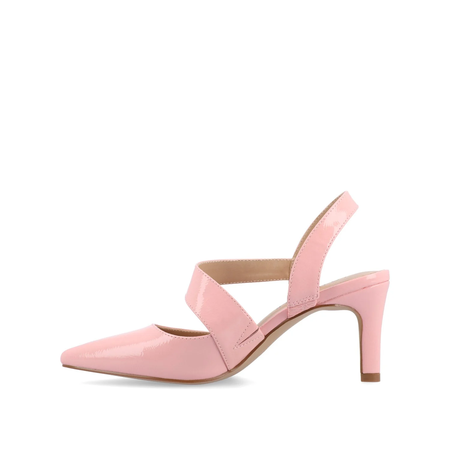 SCARLETT STILETTO HEELS IN PATENT - Pink - Image 3