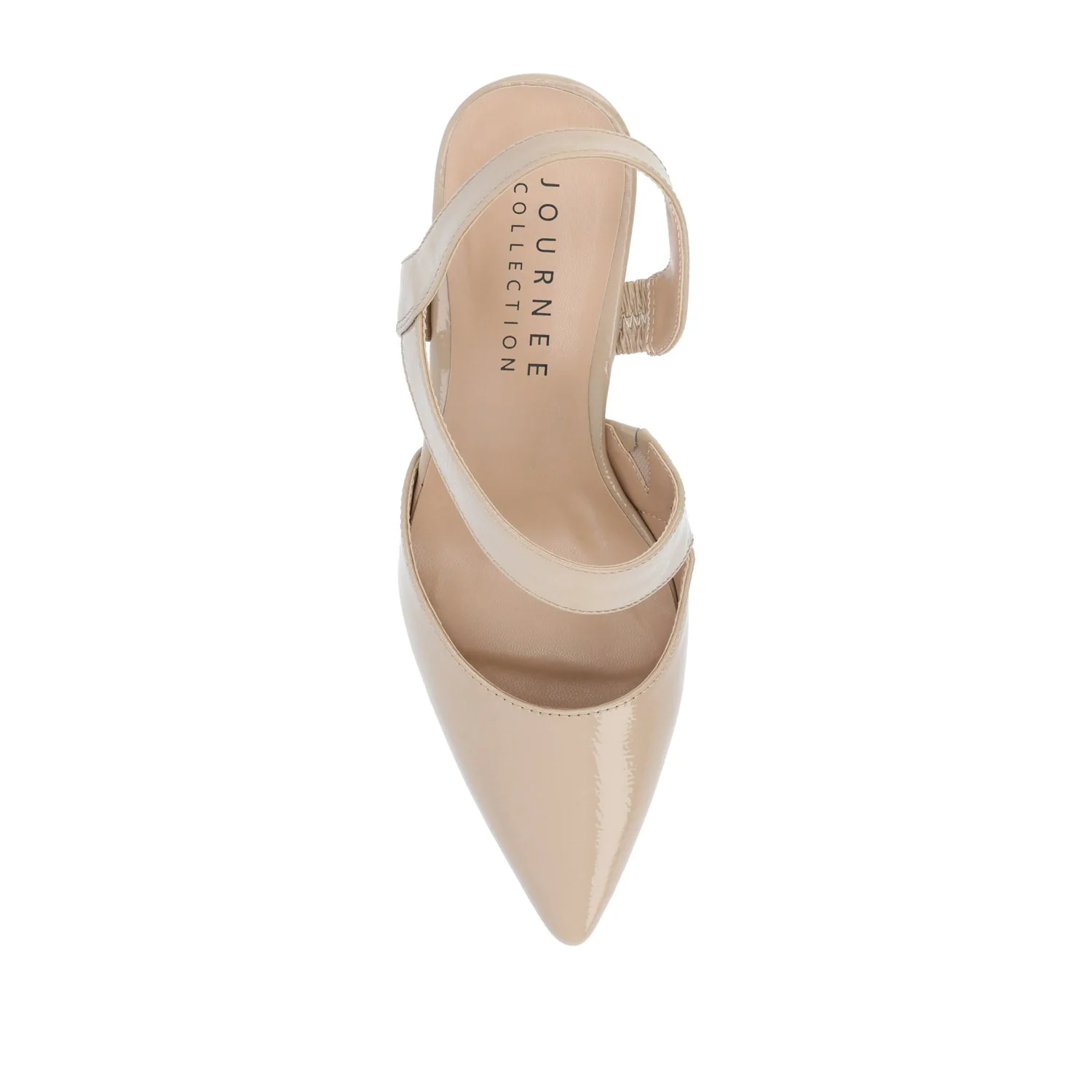 SCARLETT STILETTO HEELS IN PATENT - Taupe - Image 6