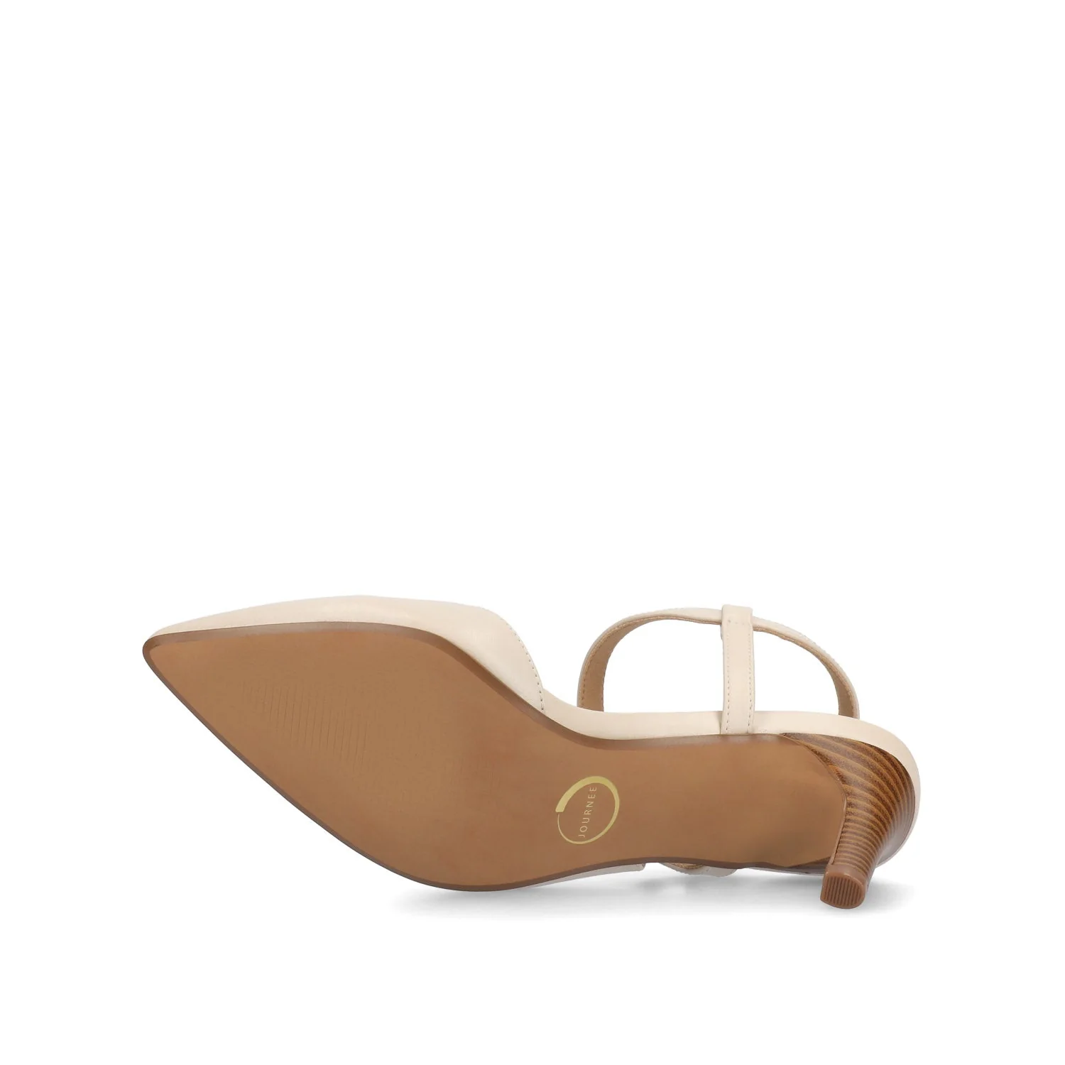 SCIPIO CROSSOVER ANKLE STRAP PUMPS - Bone - Image 5