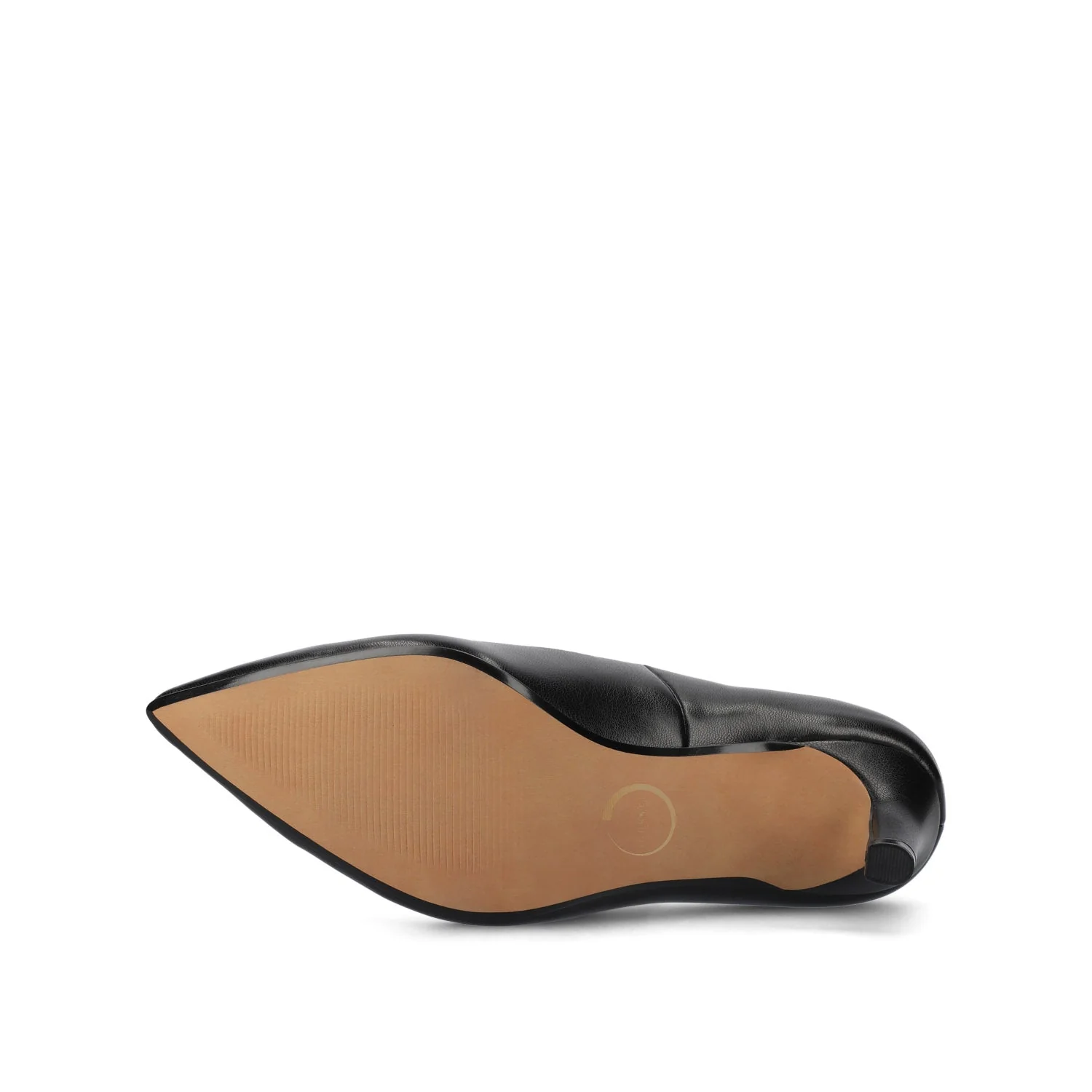 SCYLEE STILETTO PUMP HEELS IN VEGAN LEATHER - Black PU - Image 5