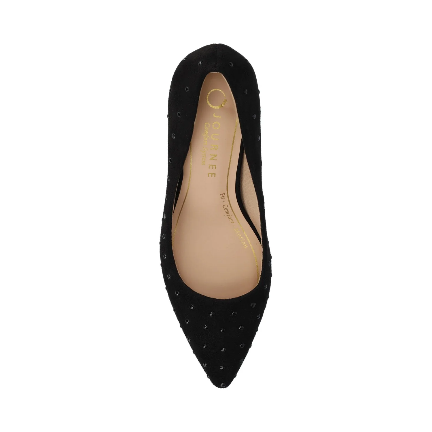 SCYLEE STILETTO PUMP HEELS - Black Stud - Image 4