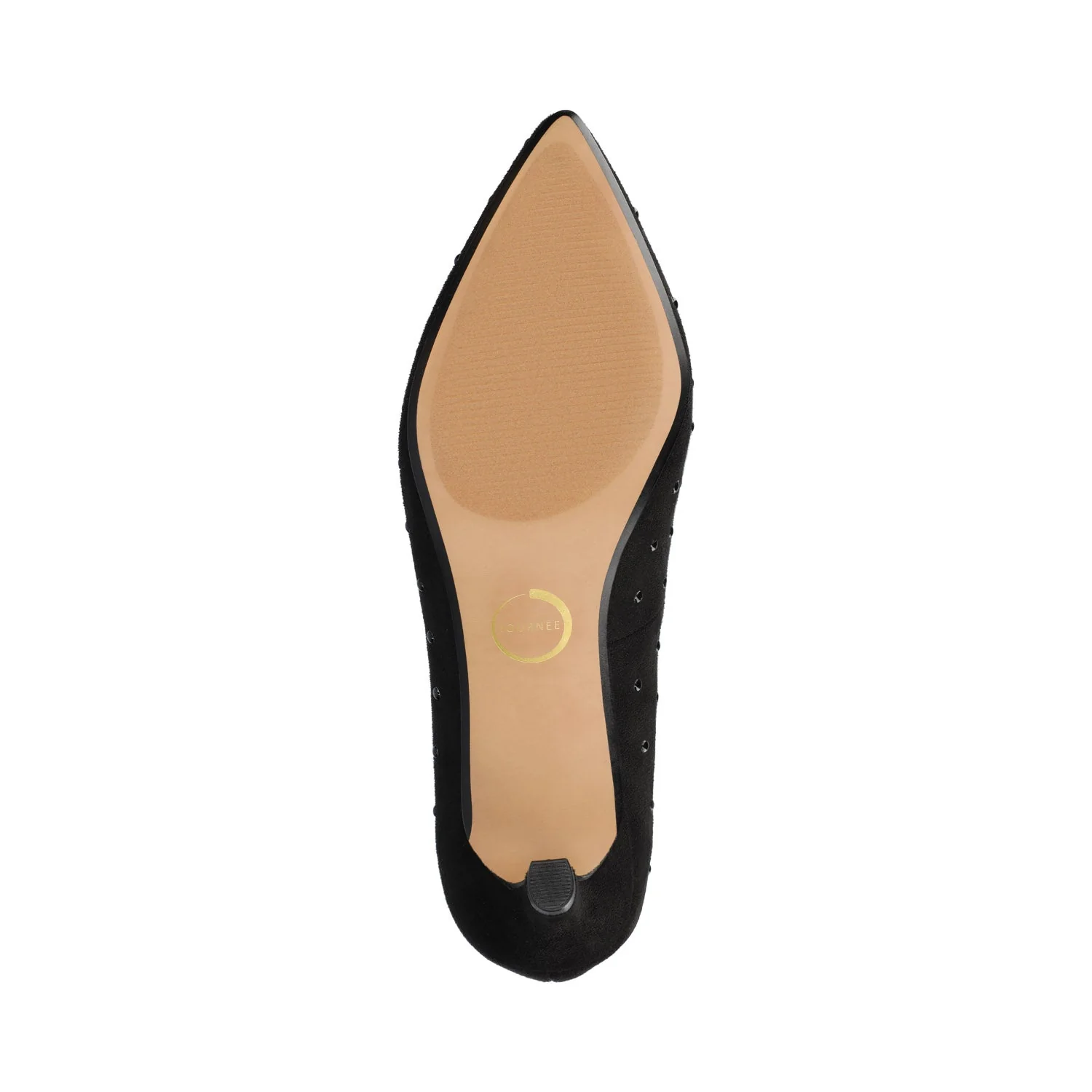 SCYLEE STILETTO PUMP HEELS - Black Stud - Image 5