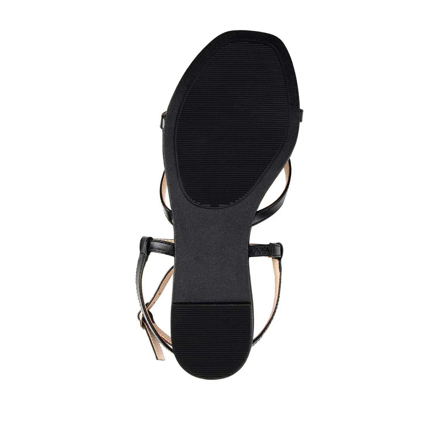SERISSA CRISSCROSS SANDAL IN VEGAN LEATHER - Black - Image 8