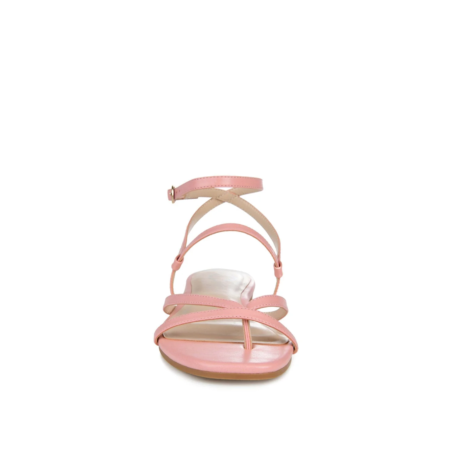 SERISSA CRISSCROSS SANDAL IN VEGAN LEATHER - Pink - Image 5