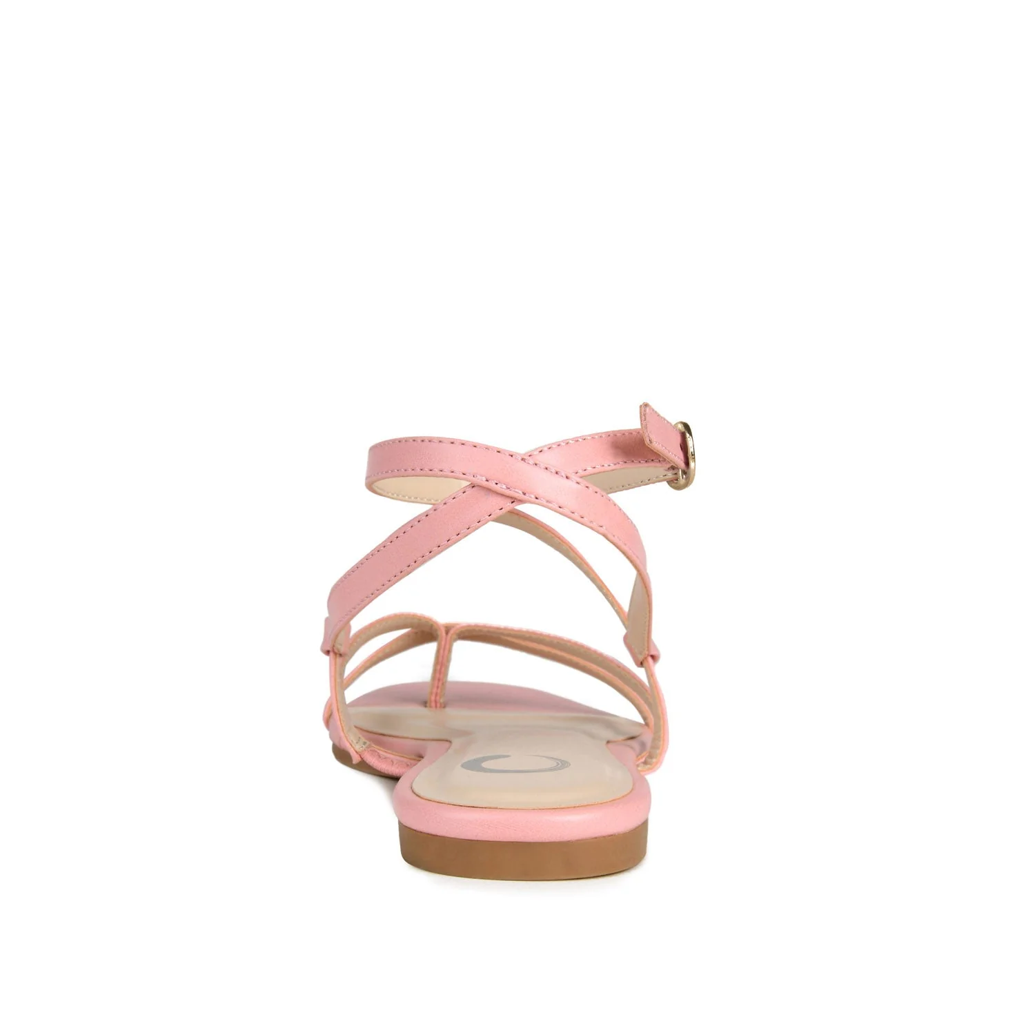 SERISSA CRISSCROSS SANDAL IN VEGAN LEATHER - Pink - Image 7