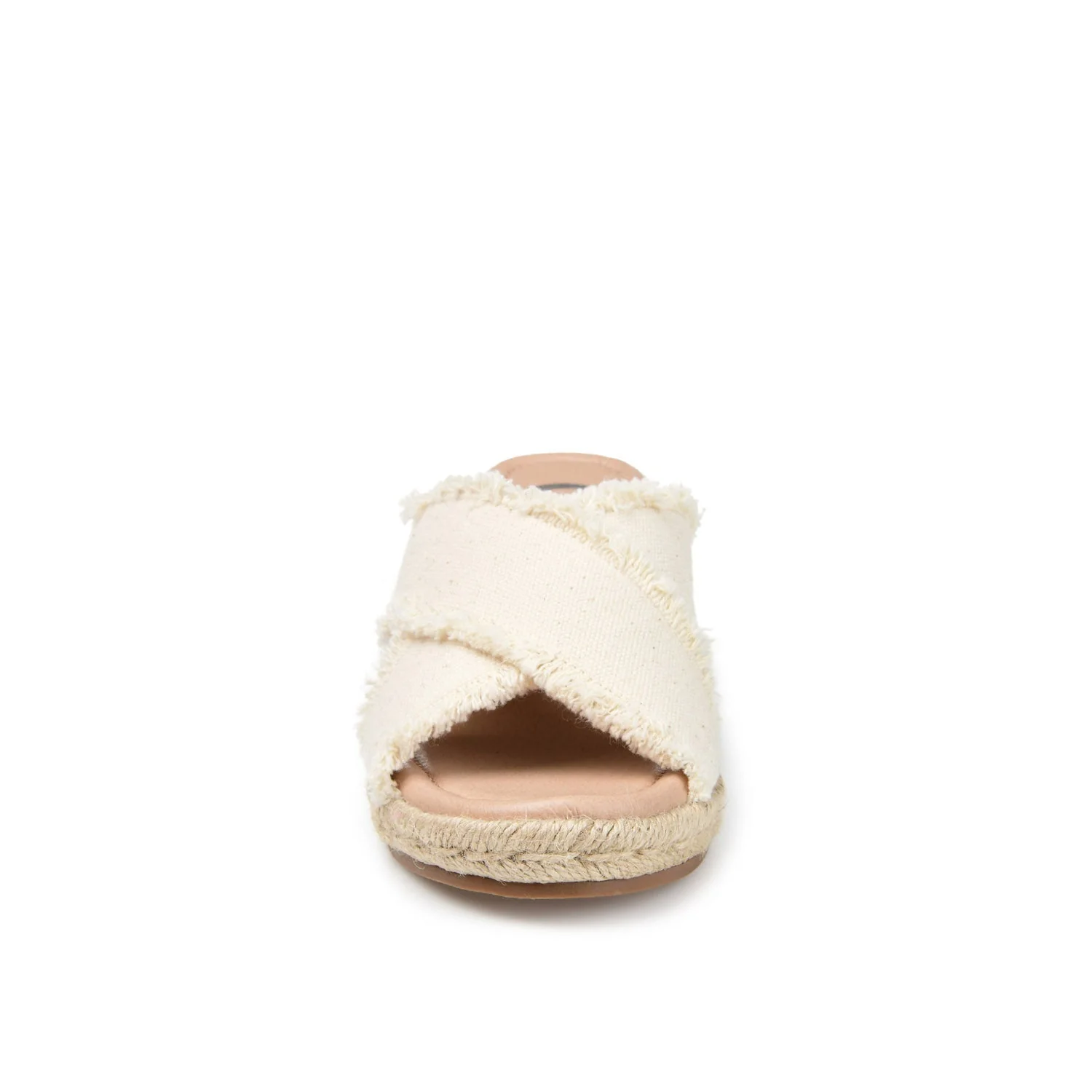 SHANNI ESPADRILLE WEDGE HEELED SANDALS - Beige - Image 6