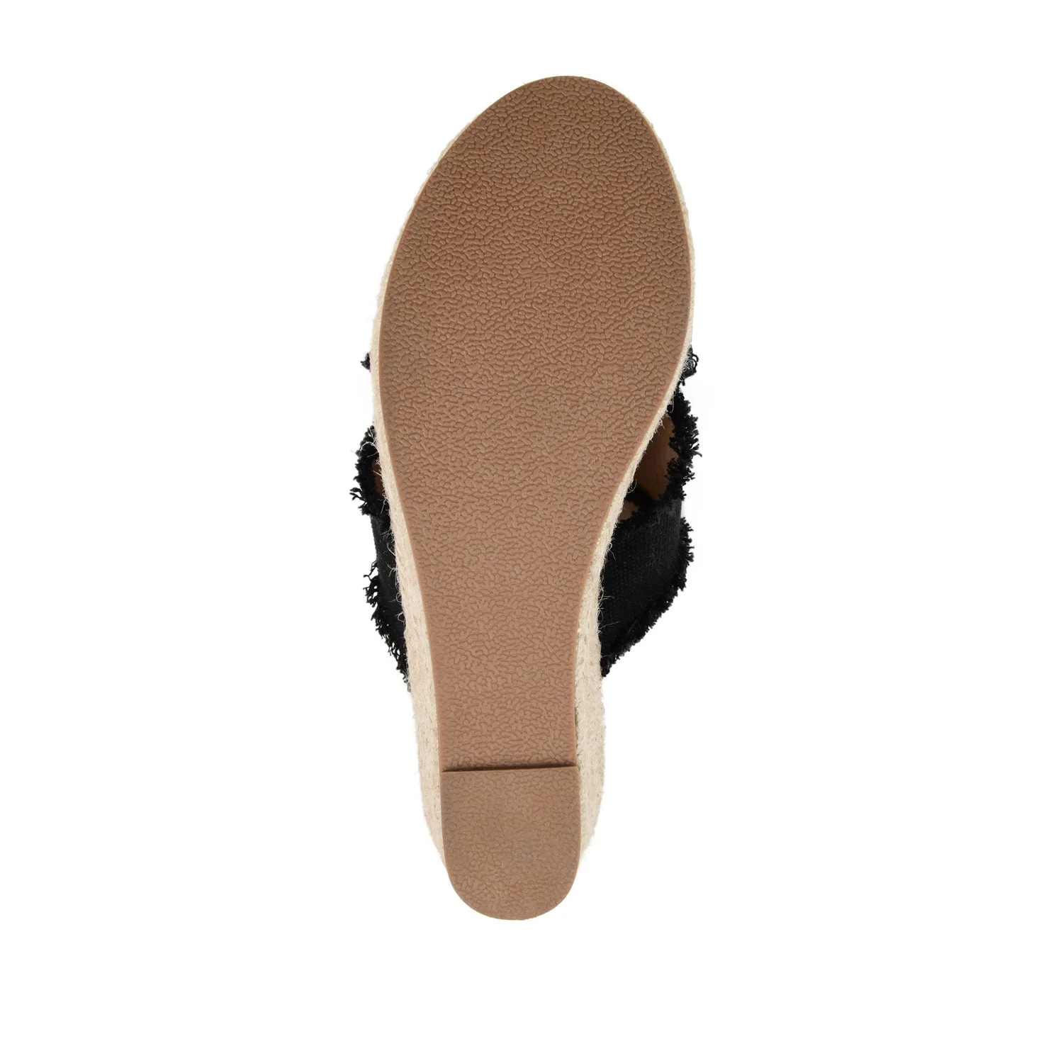 SHANNI ESPADRILLE WEDGE HEELED SANDALS - Black - Image 8
