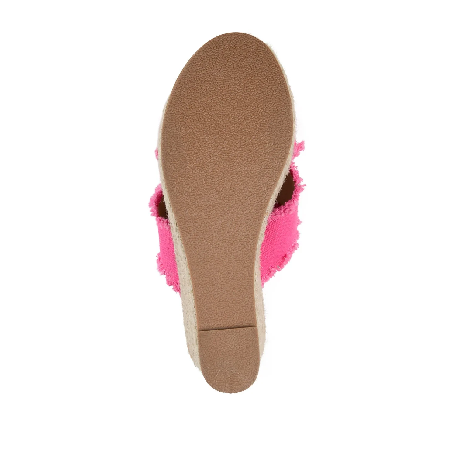 SHANNI ESPADRILLE WEDGE HEELED SANDALS - Fuchsia - Image 8