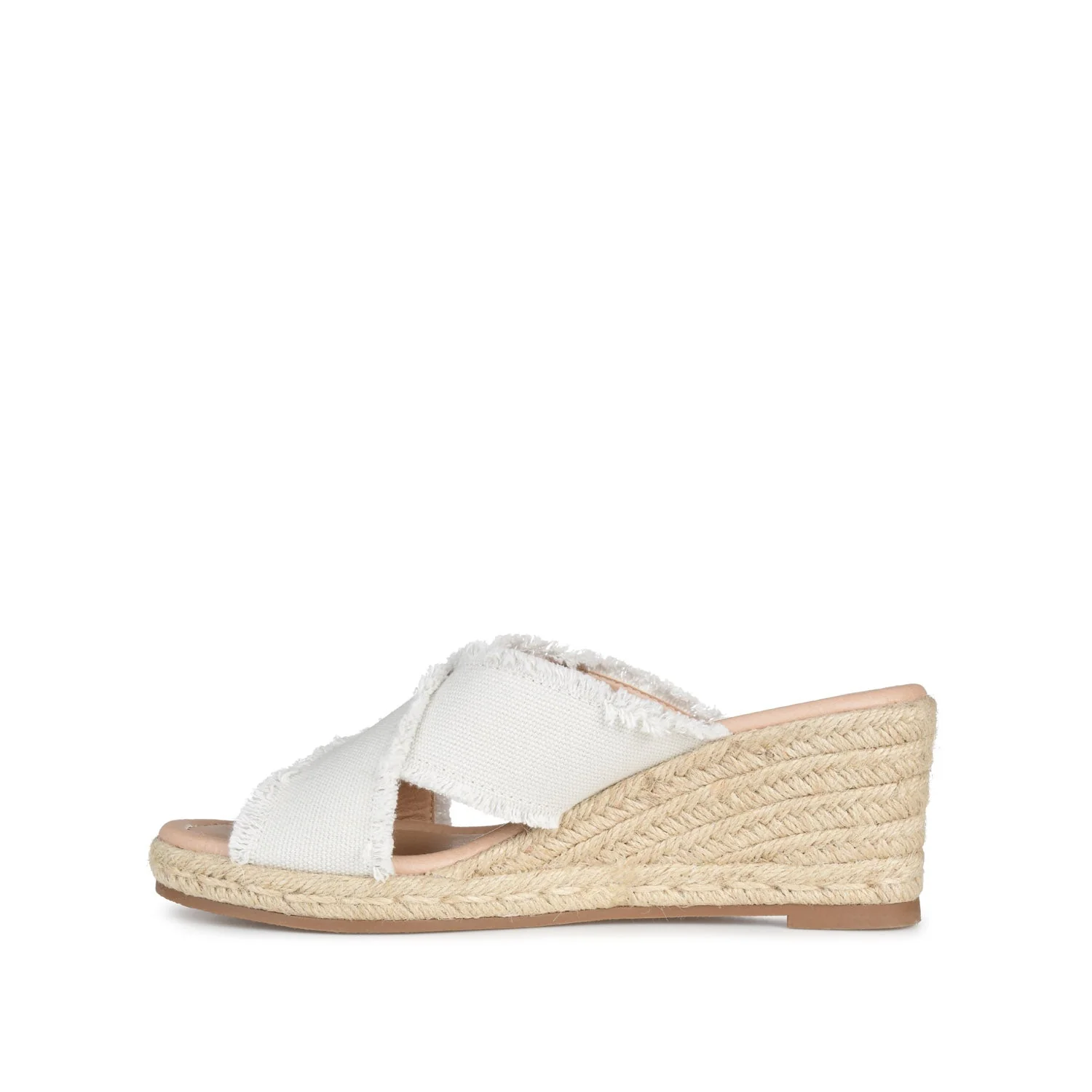 SHANNI ESPADRILLE WEDGE HEELED SANDALS - Grey - Image 3