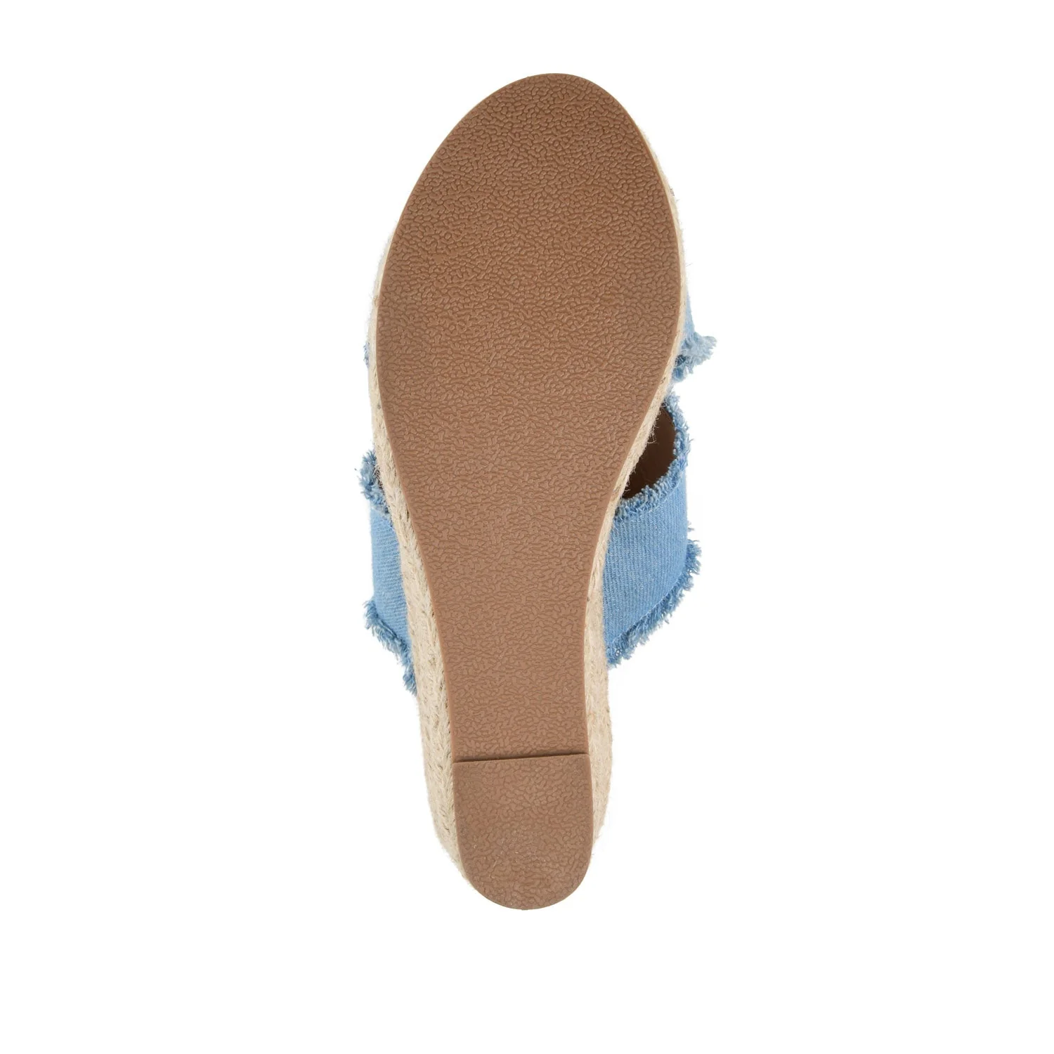 SHANNI ESPADRILLE WEDGE HEELED SANDALS - Light Denim - Image 8