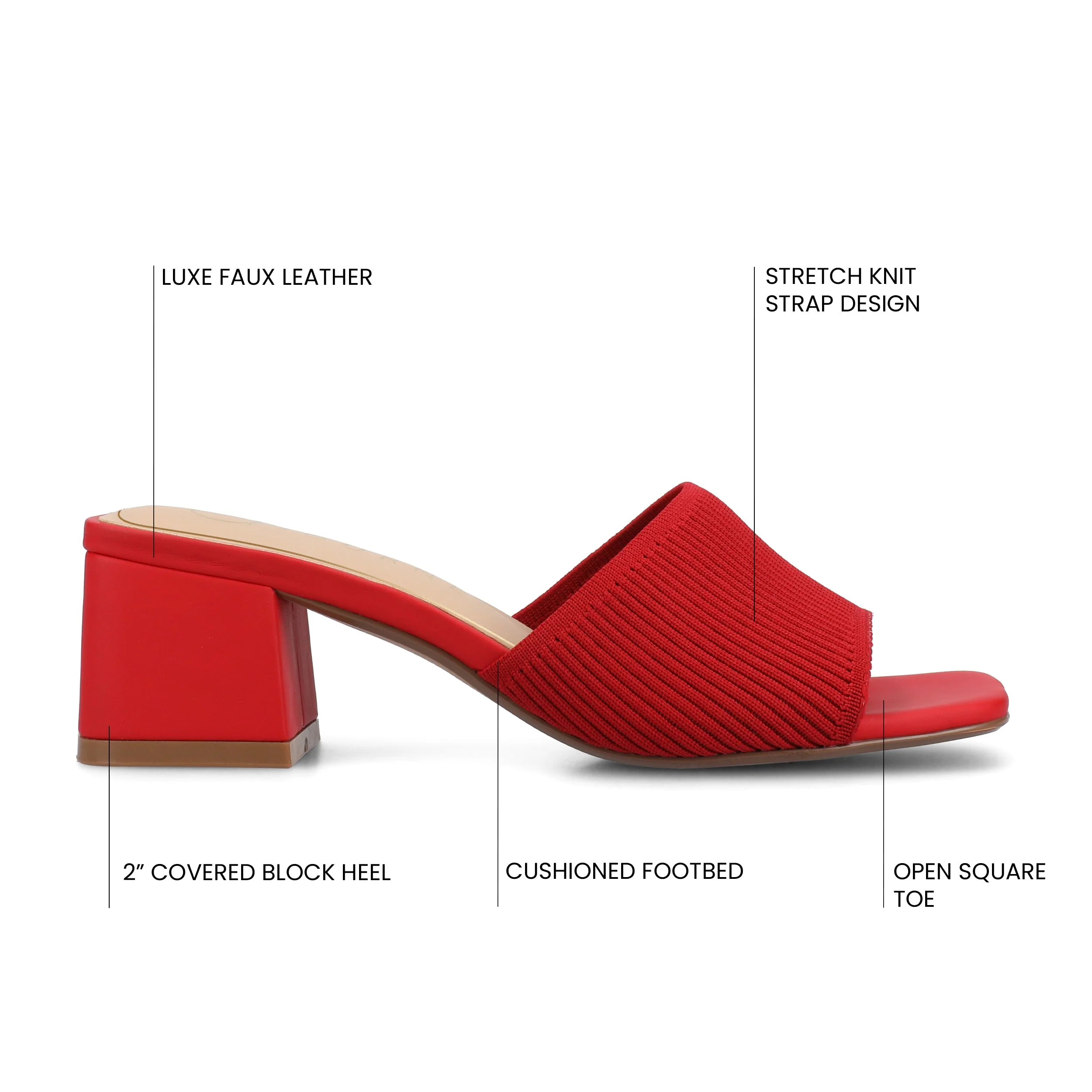 SHILIN DRESS SANDALS - Red - Image 6