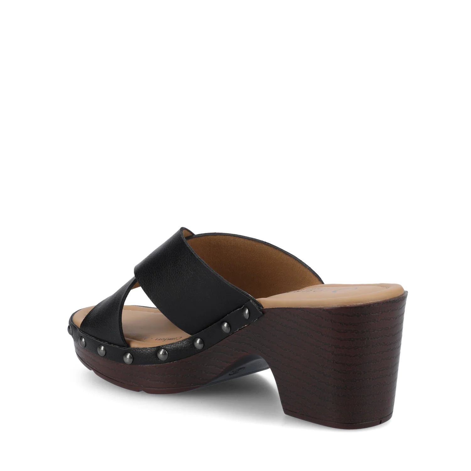SILVANA CLOG SANDALS - Black - Image 3