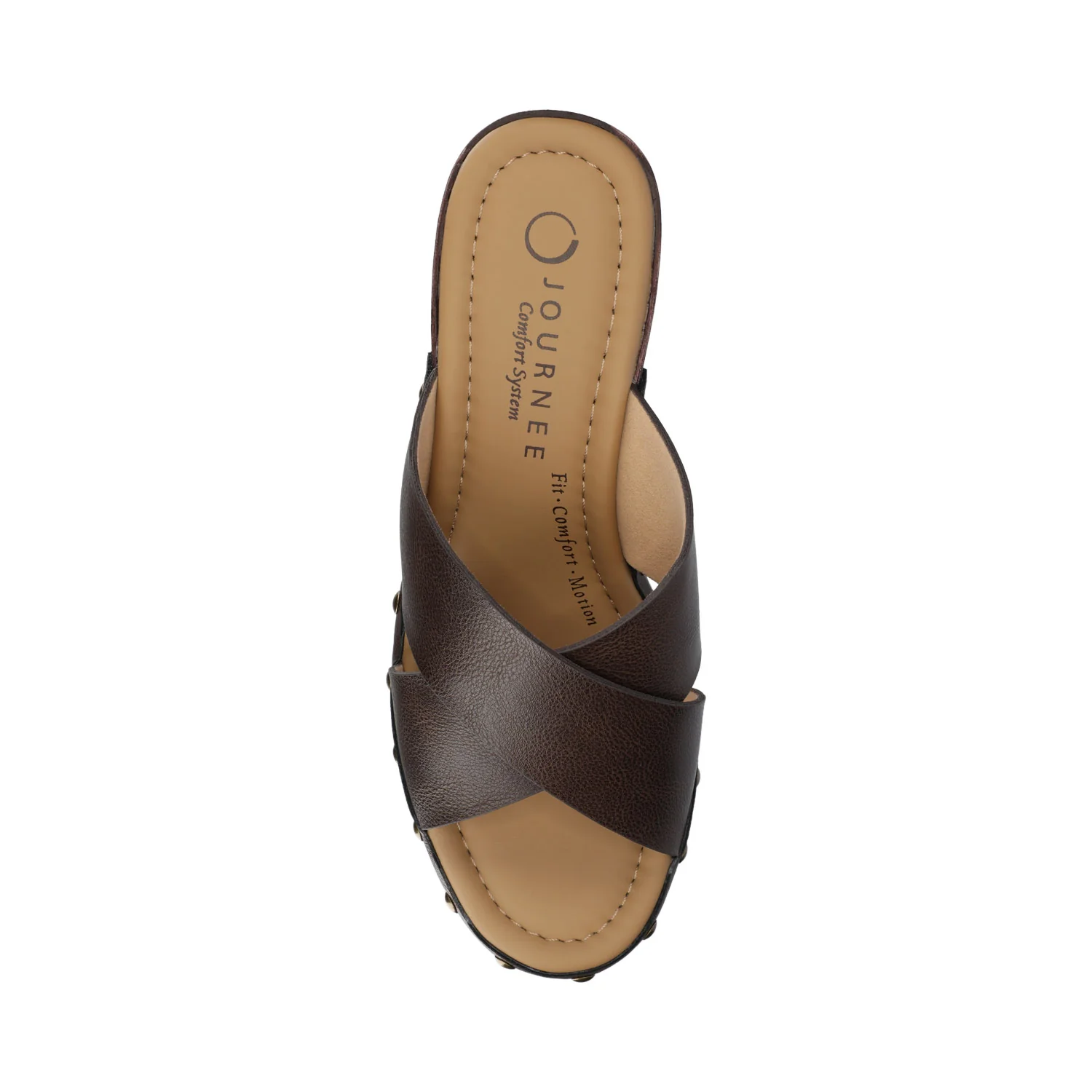 SILVANA CLOG SANDALS - Chocolate - Image 4