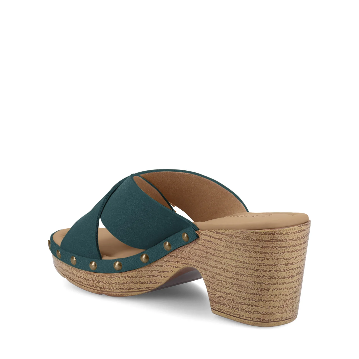 SILVANA CLOG SANDALS - Teal - Image 3