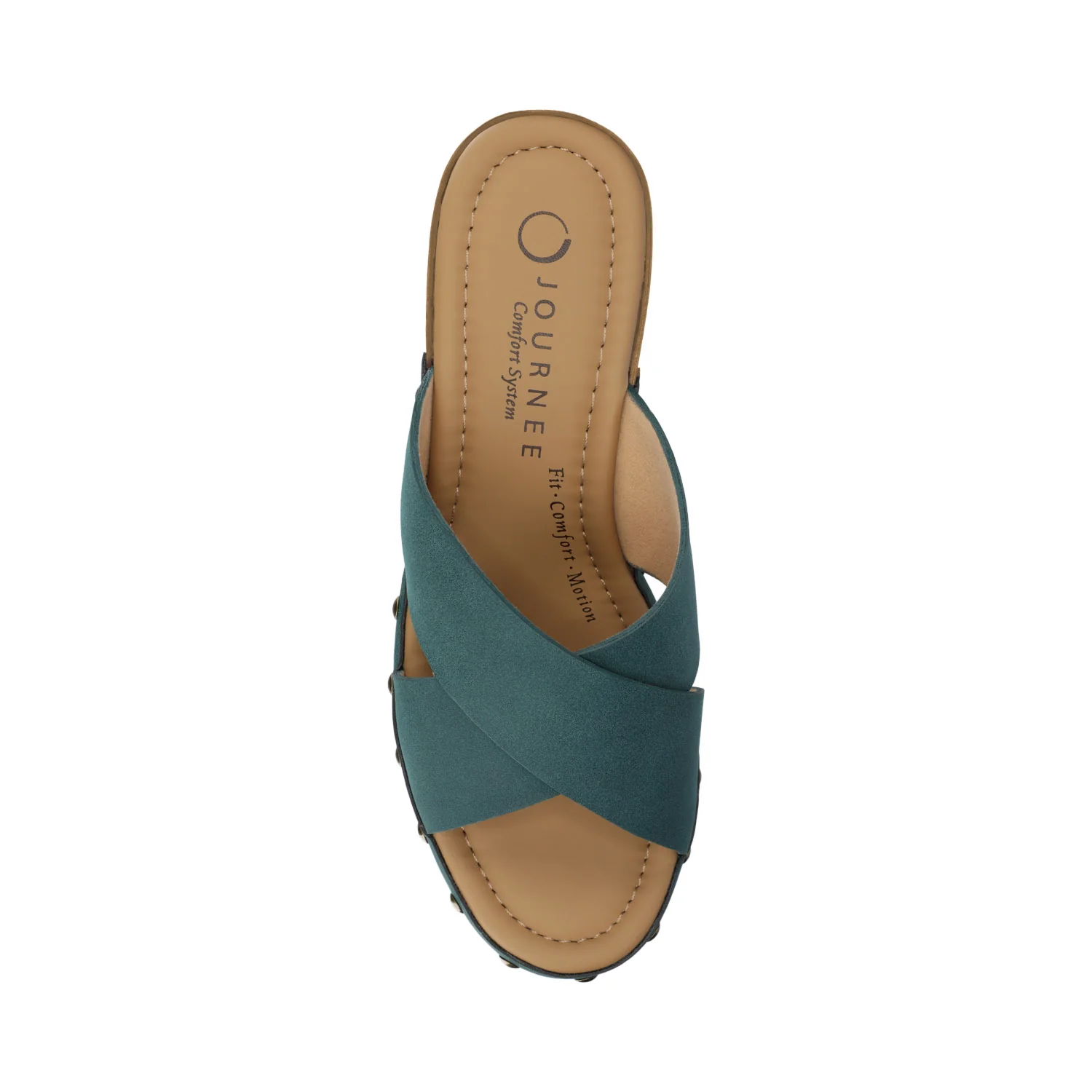 SILVANA CLOG SANDALS - Teal - Image 4