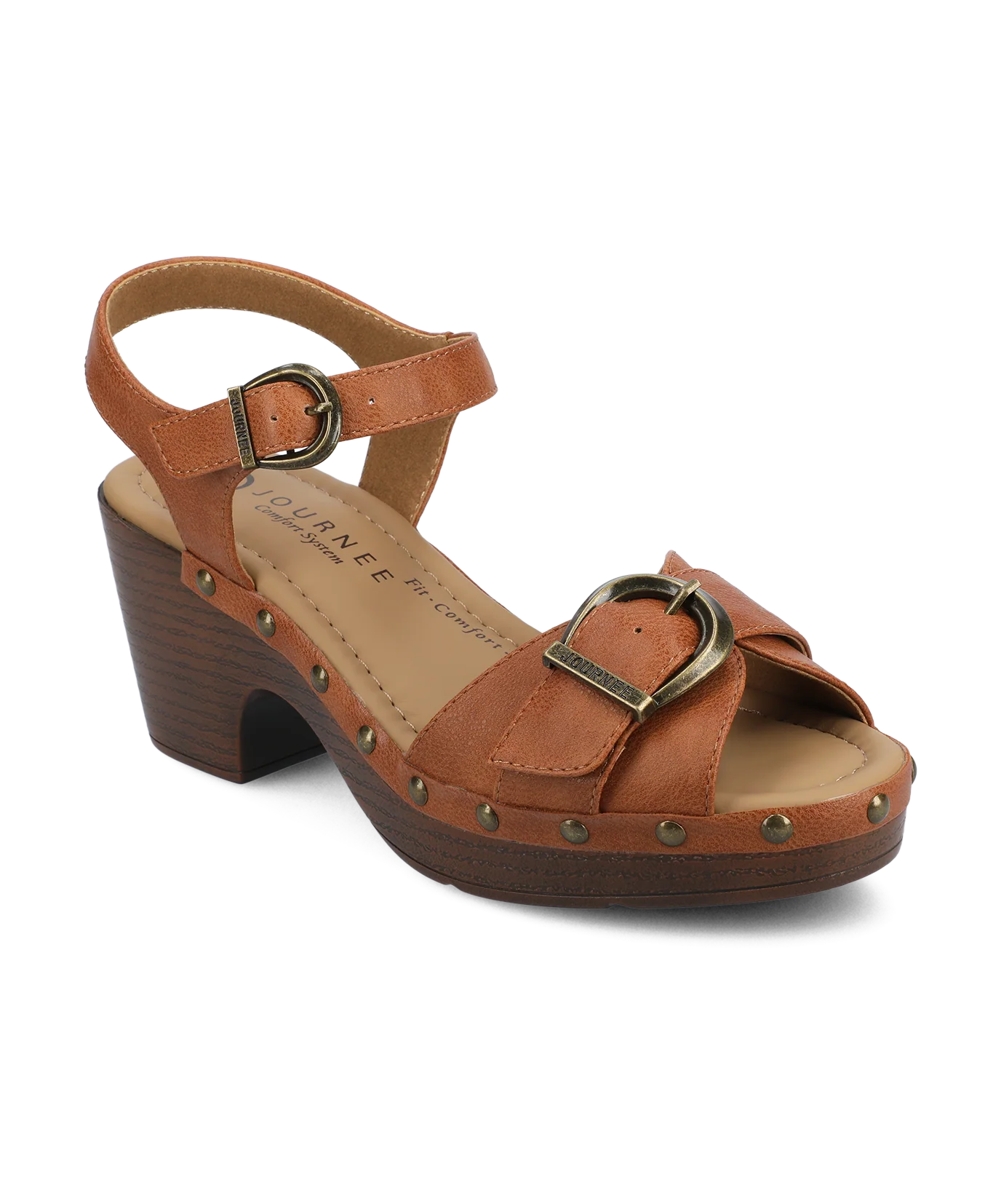 SISILIA CLOG SANDALS - Cognac - Image 2
