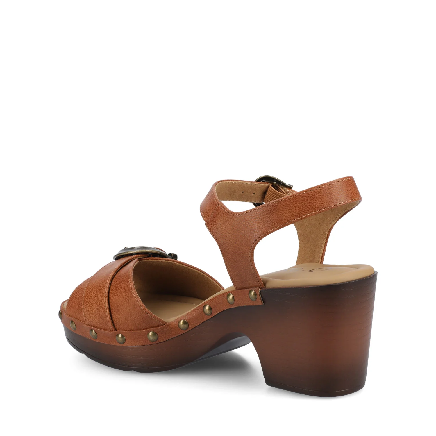 SISILIA CLOG SANDALS - Cognac - Image 3