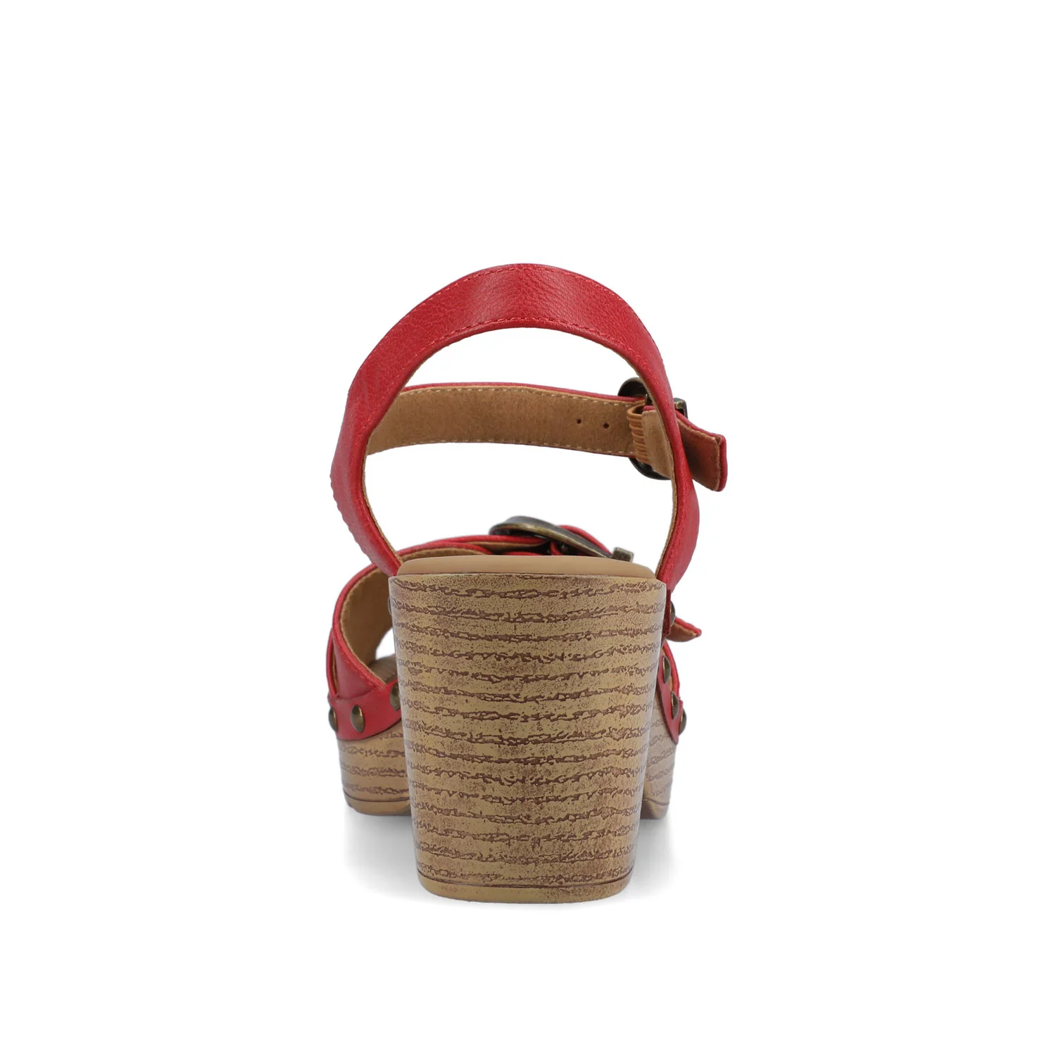 SISILIA CLOG SANDALS - Red - Image 6