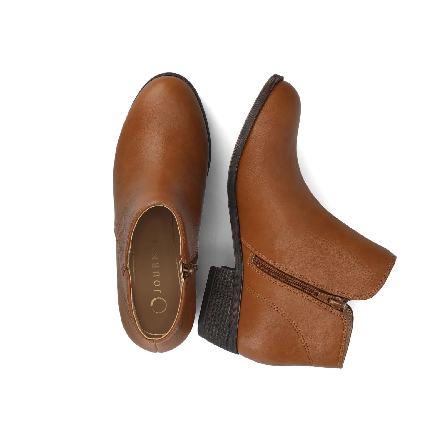 SOLARAH ANKLE BOOTIE - Tan - Image 3