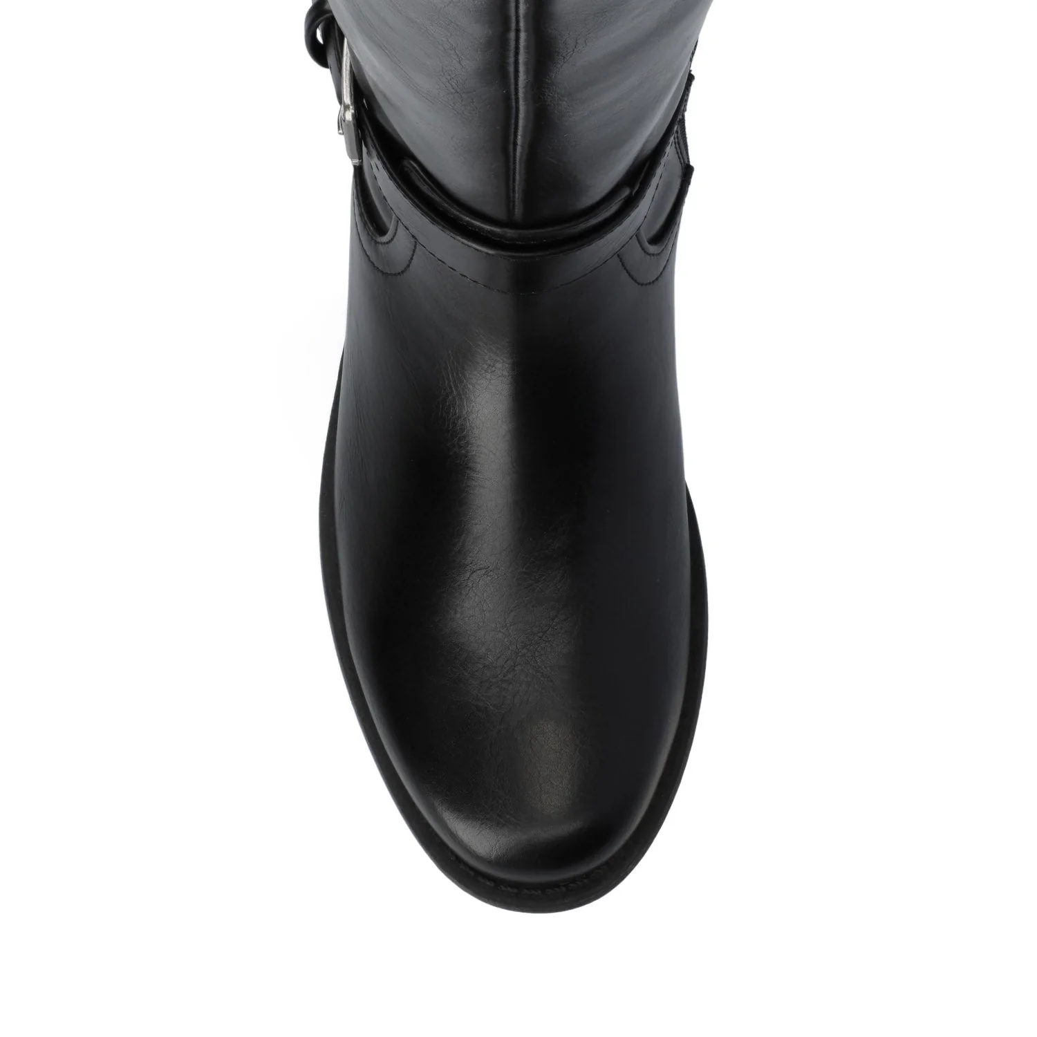 SONNY KNEE HIGH BOOT IN EXTRA WIDE CALF - Black - Image 4