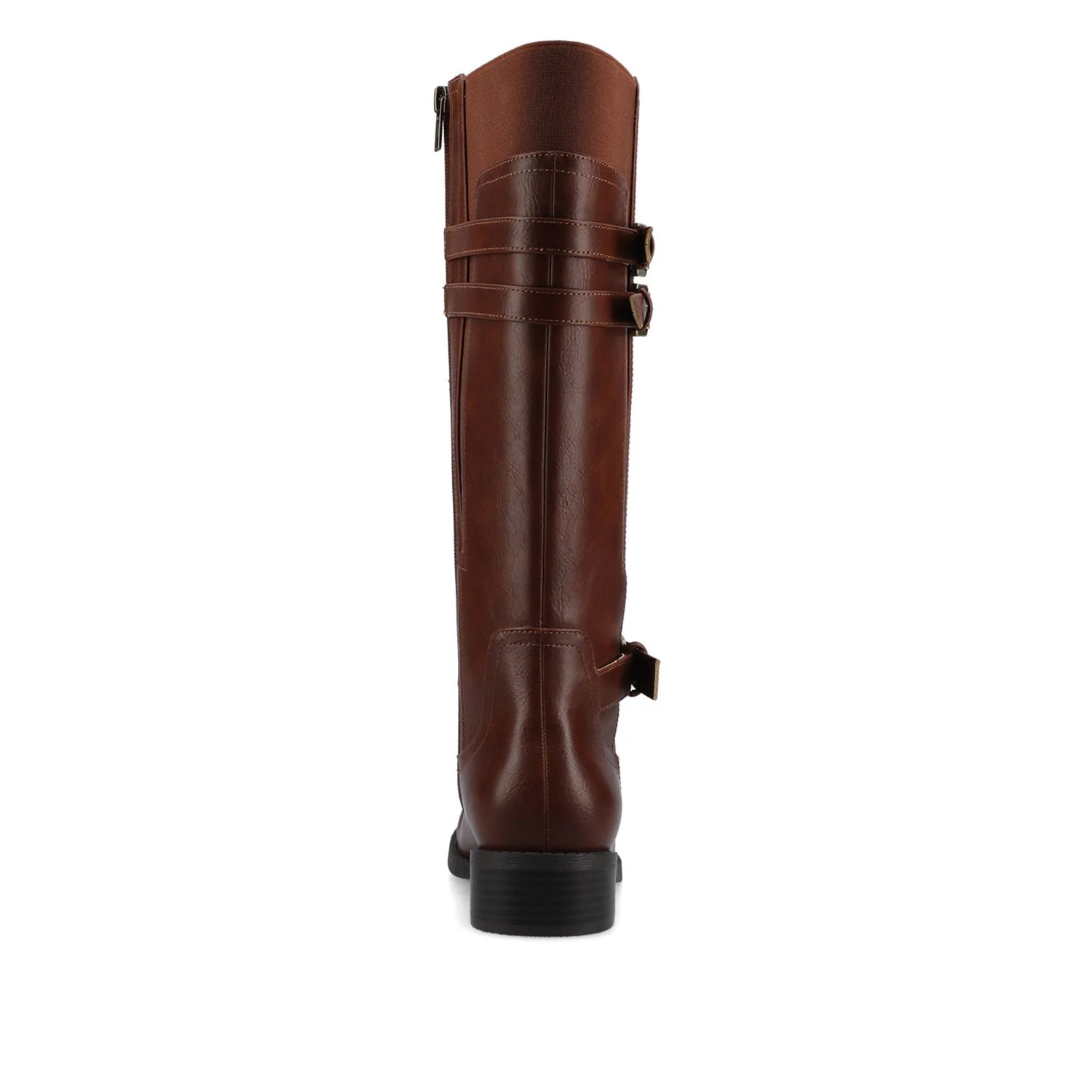 SONNY KNEE HIGH BOOT IN EXTRA WIDE CALF - Cognac - Image 6
