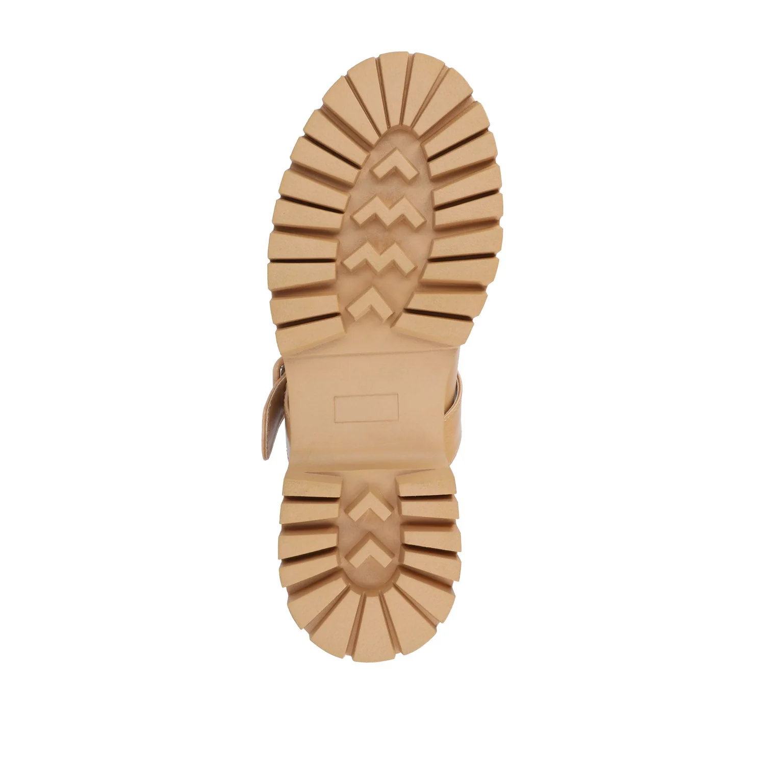 SUVI MARY JANE FLATS IN VEGAN LEATHER - Tan - Image 8