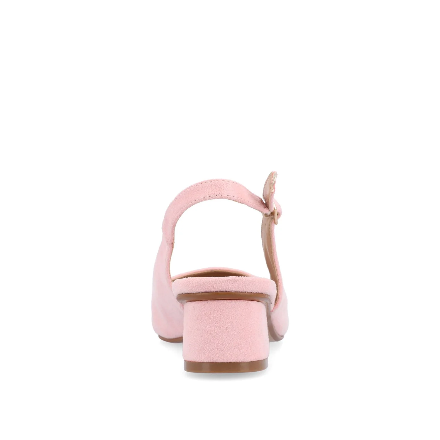 SYLVIA LOW BLOCK HEELS IN WIDE - Pink - Image 7