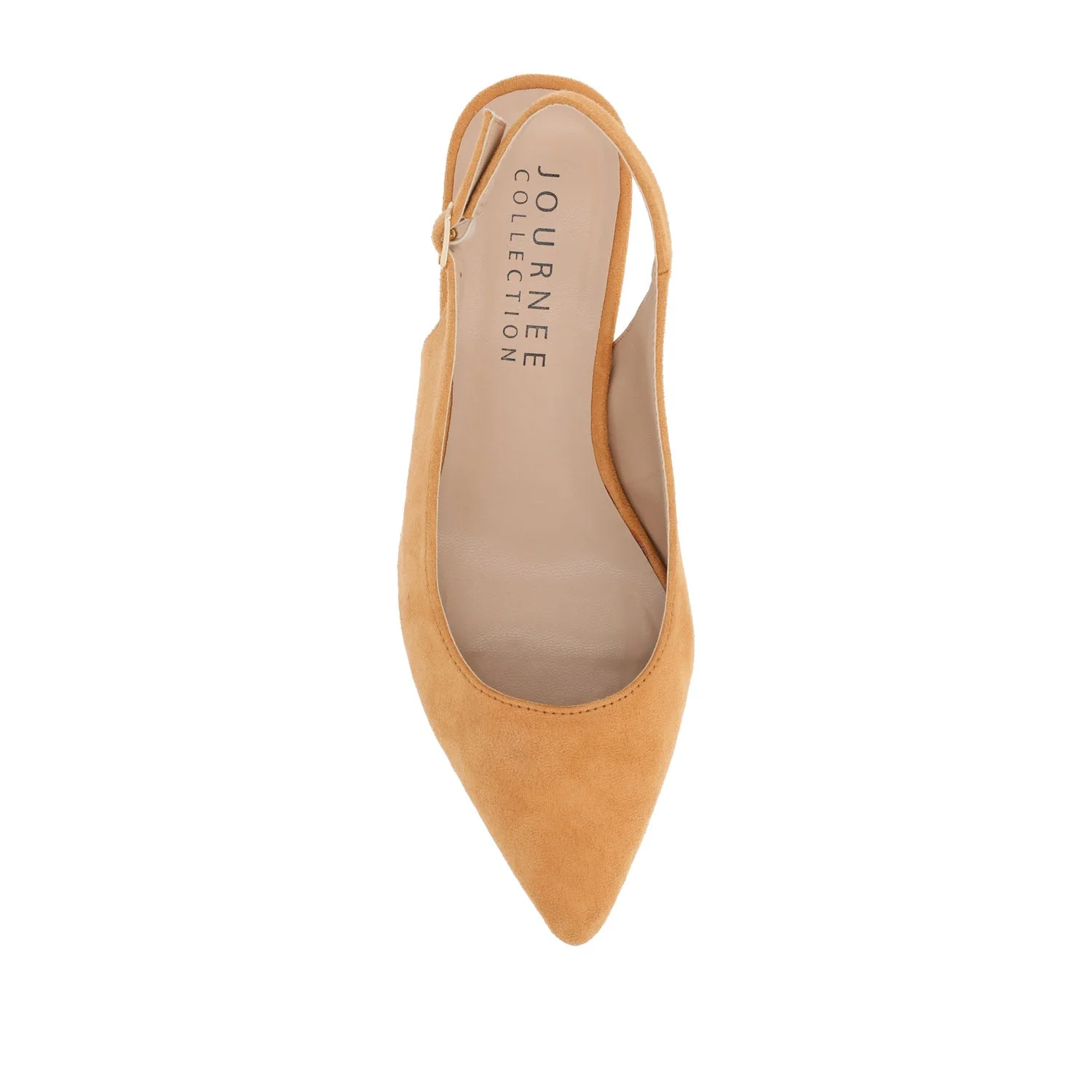 SYLVIA LOW BLOCK HEELS IN WIDE - Tan - Image 6