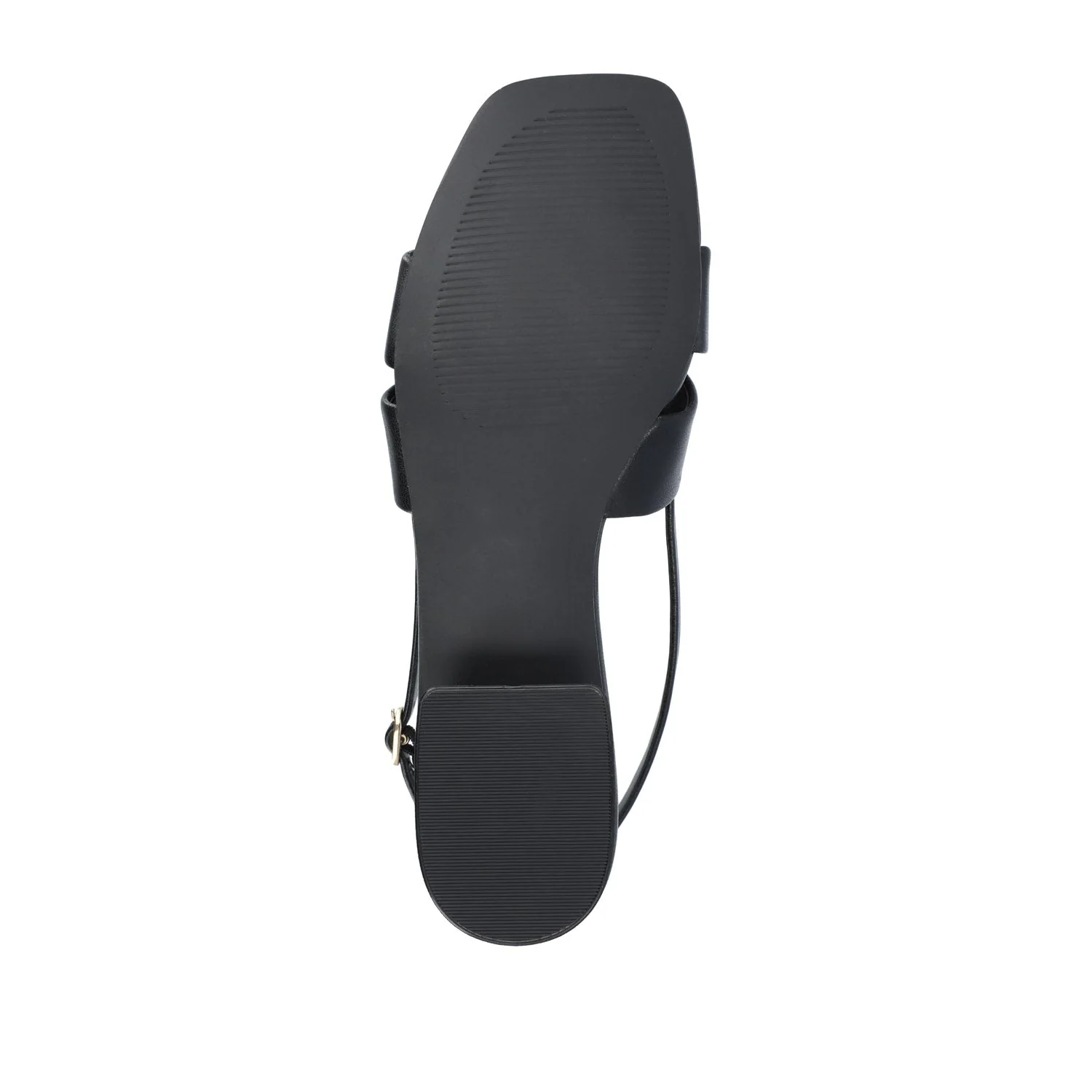 TABATHA LOW BLOCK HEELS IN VEGAN LEATHER - Black - Image 8
