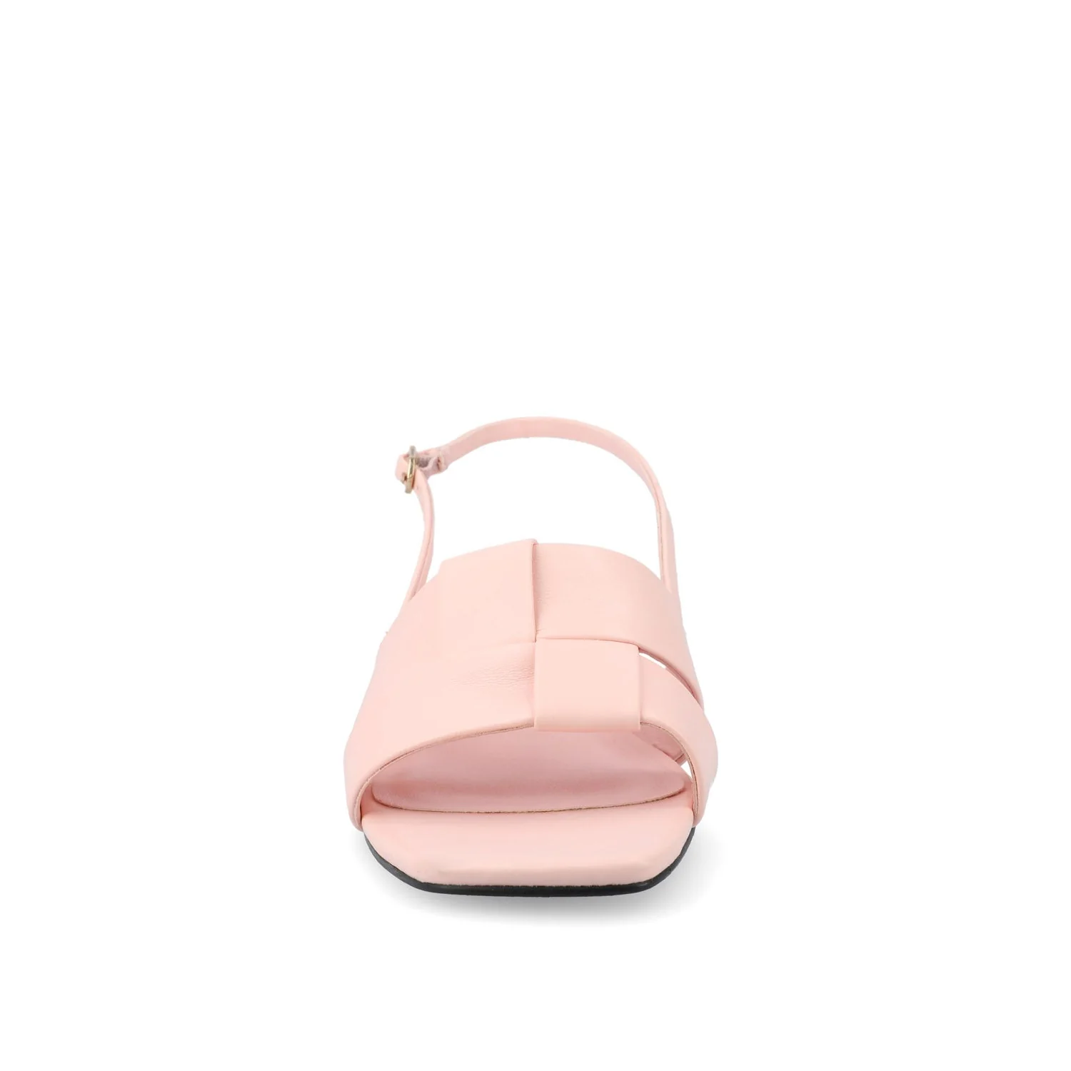 TABATHA LOW BLOCK HEELS IN VEGAN LEATHER IN WIDE - Pink - Image 5