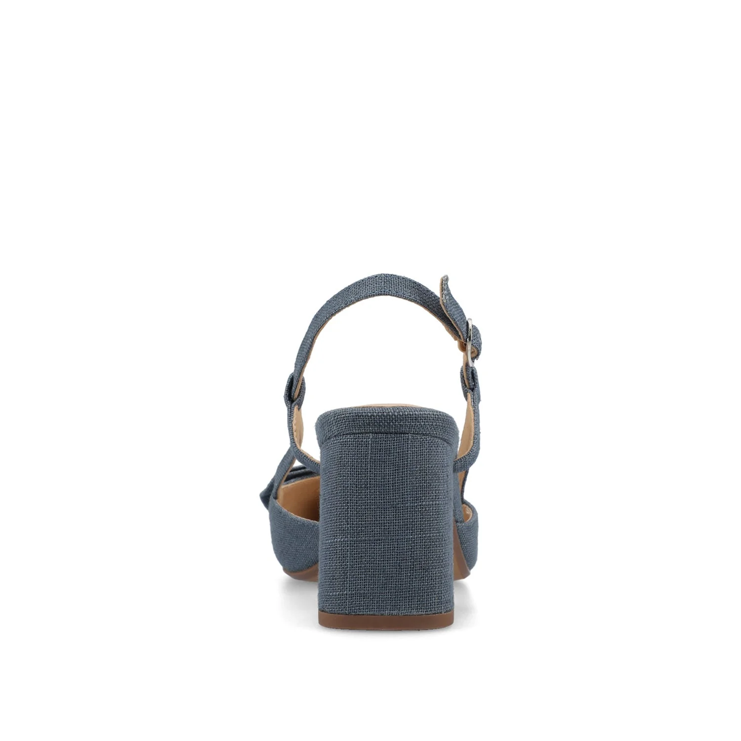 TAILYNN SLINGBACK BLOCK HEELS IN STATEMENT IN WIDE - Denim - Image 7