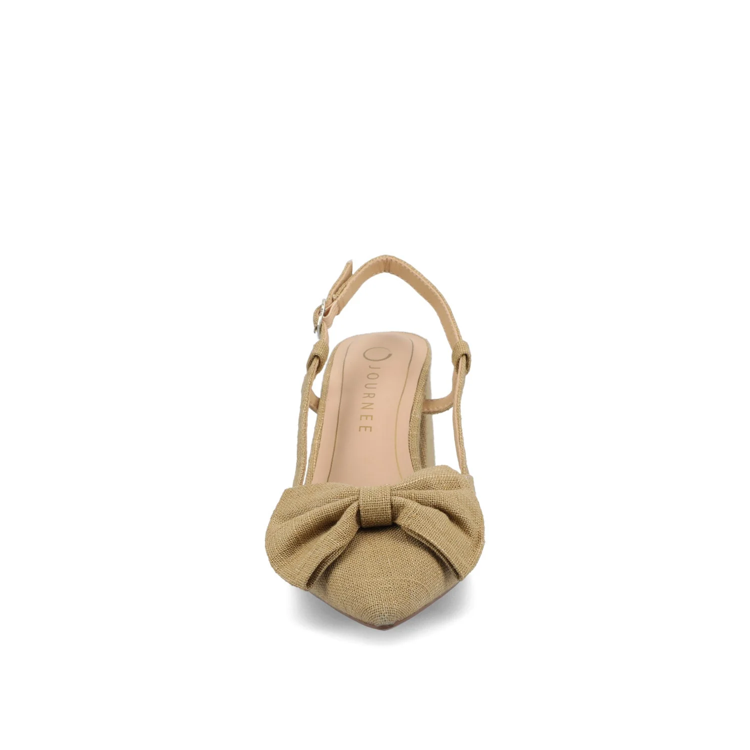 TAILYNN SLINGBACK BLOCK HEELS IN STATEMENT - Wheat - Image 5