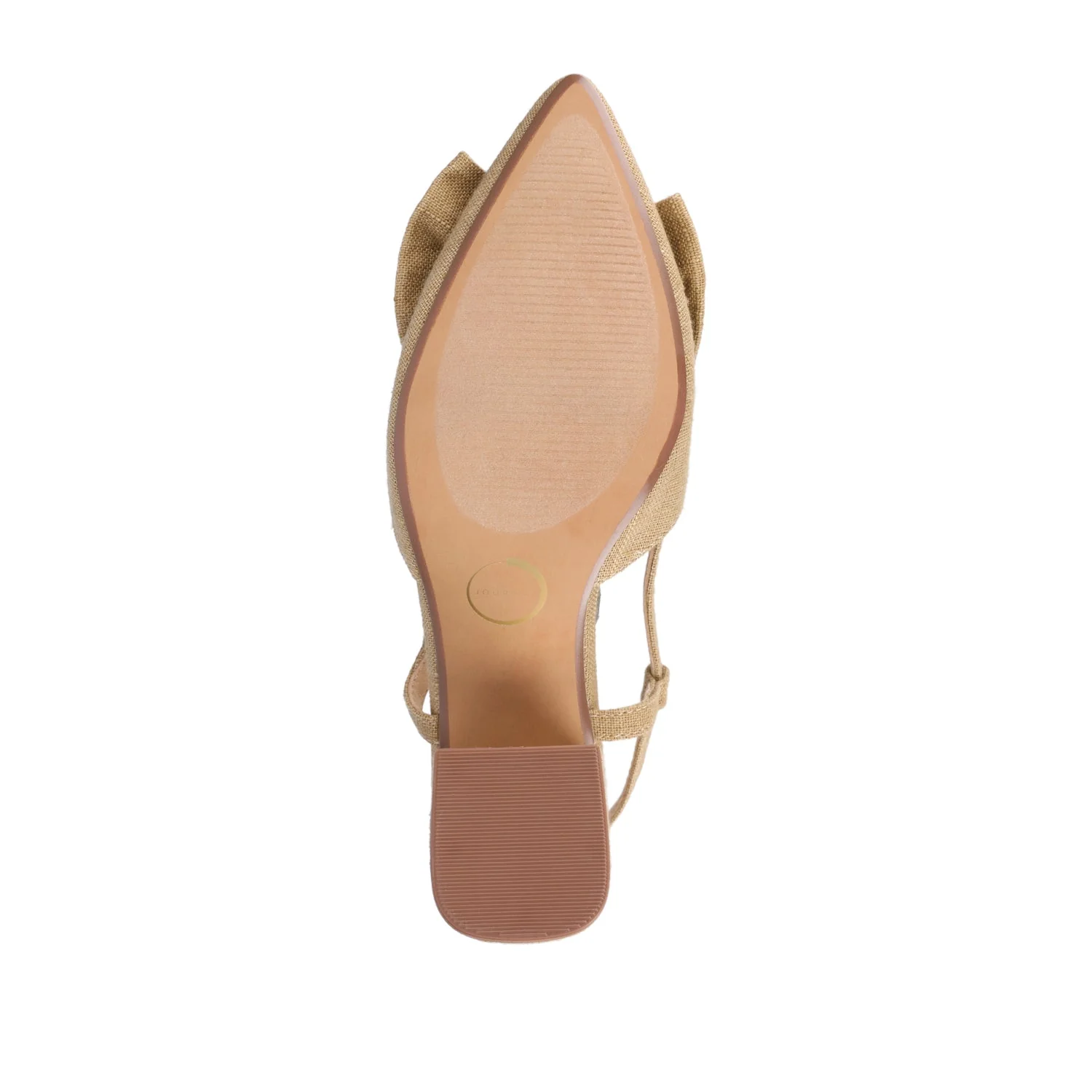 TAILYNN SLINGBACK BLOCK HEELS IN STATEMENT - Wheat - Image 8