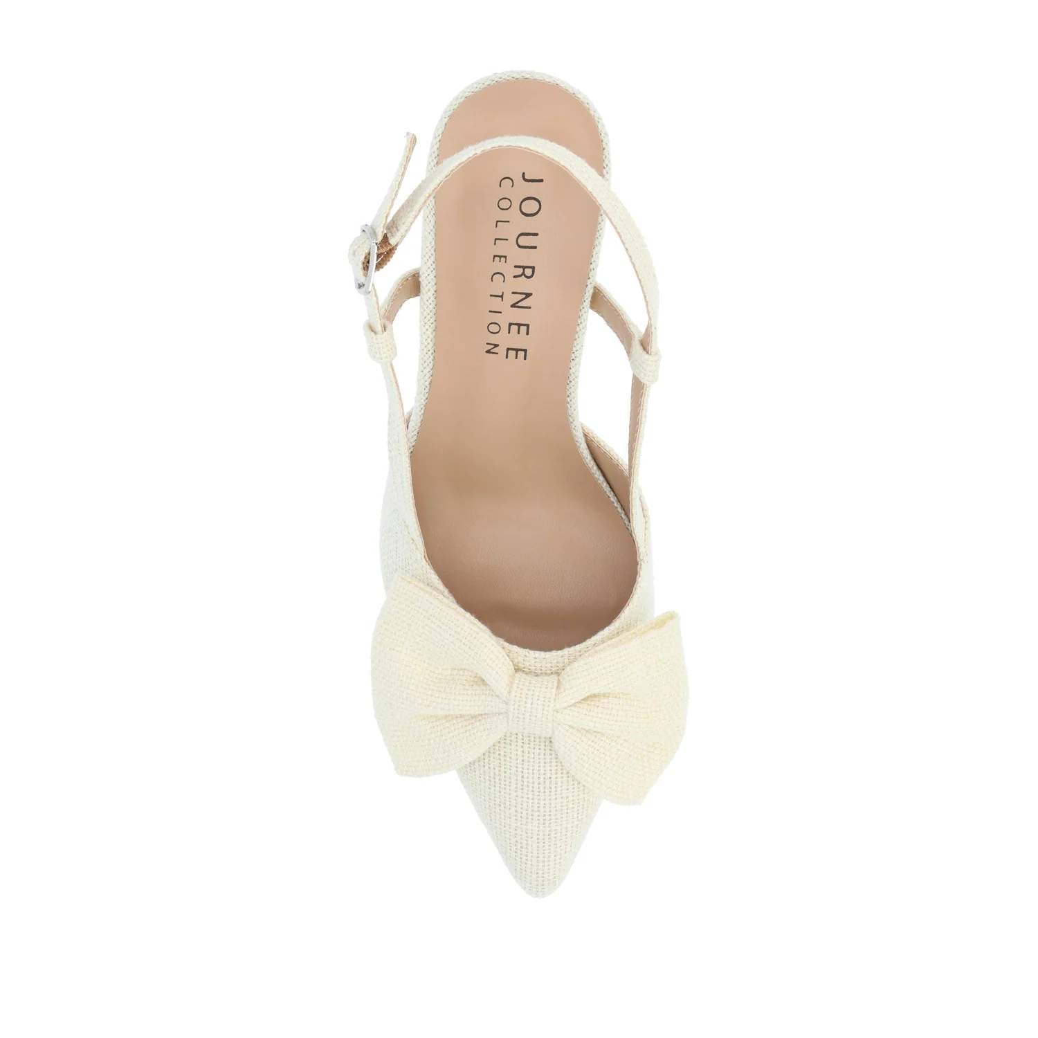 TAILYNN BLOCK PUMP HEELS IN WIDE - Cream - Image 6