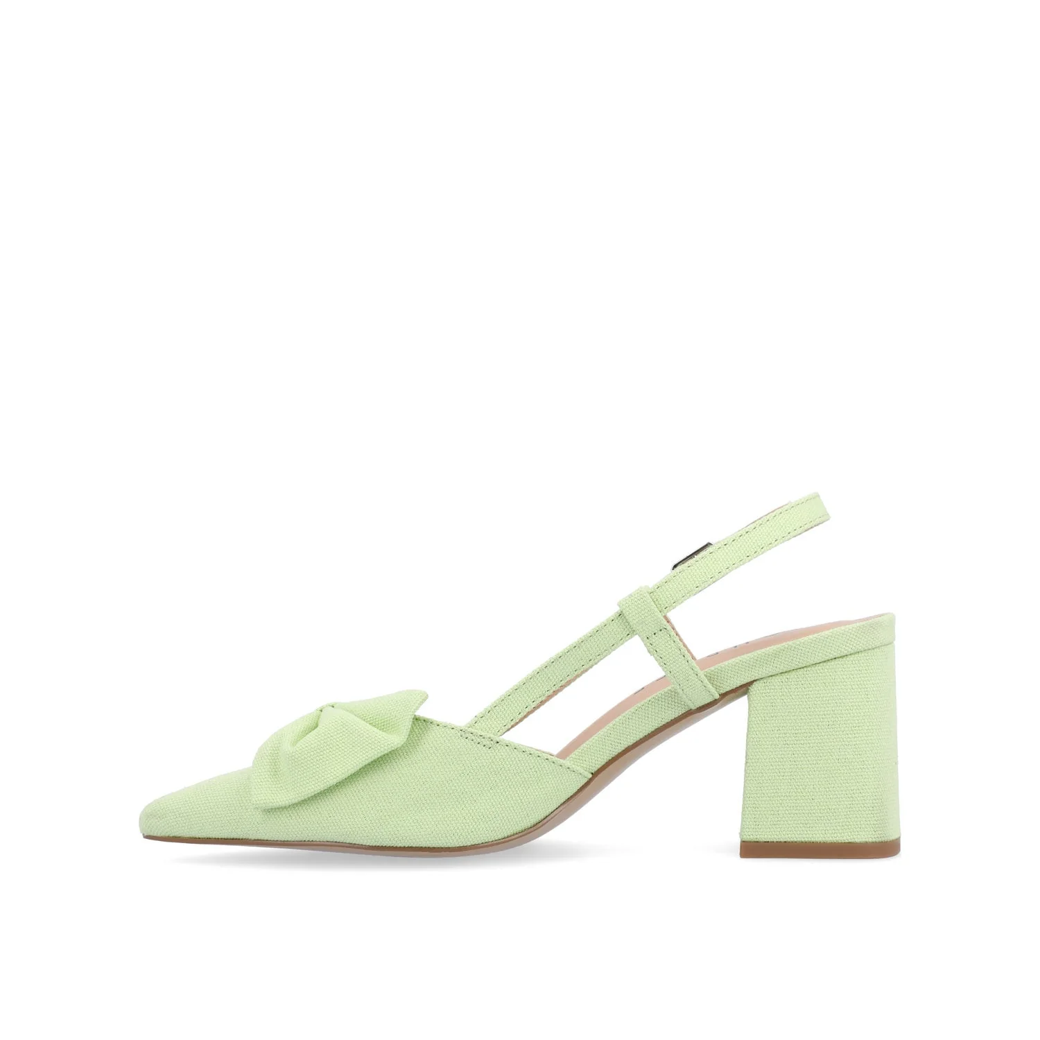 TAILYNN BLOCK PUMP HEELS IN WIDE - Green - Image 3