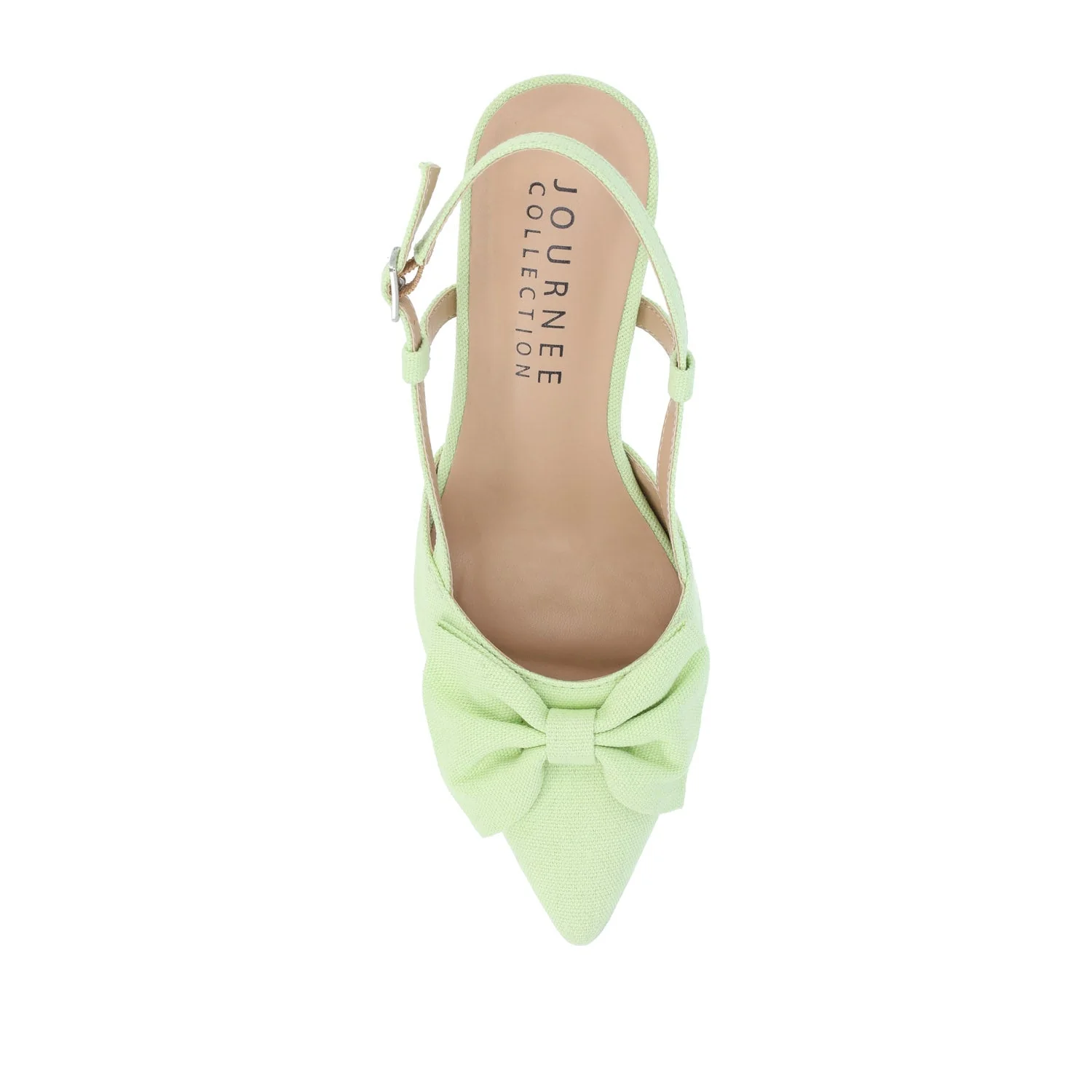 TAILYNN BLOCK PUMP HEELS IN WIDE - Green - Image 6