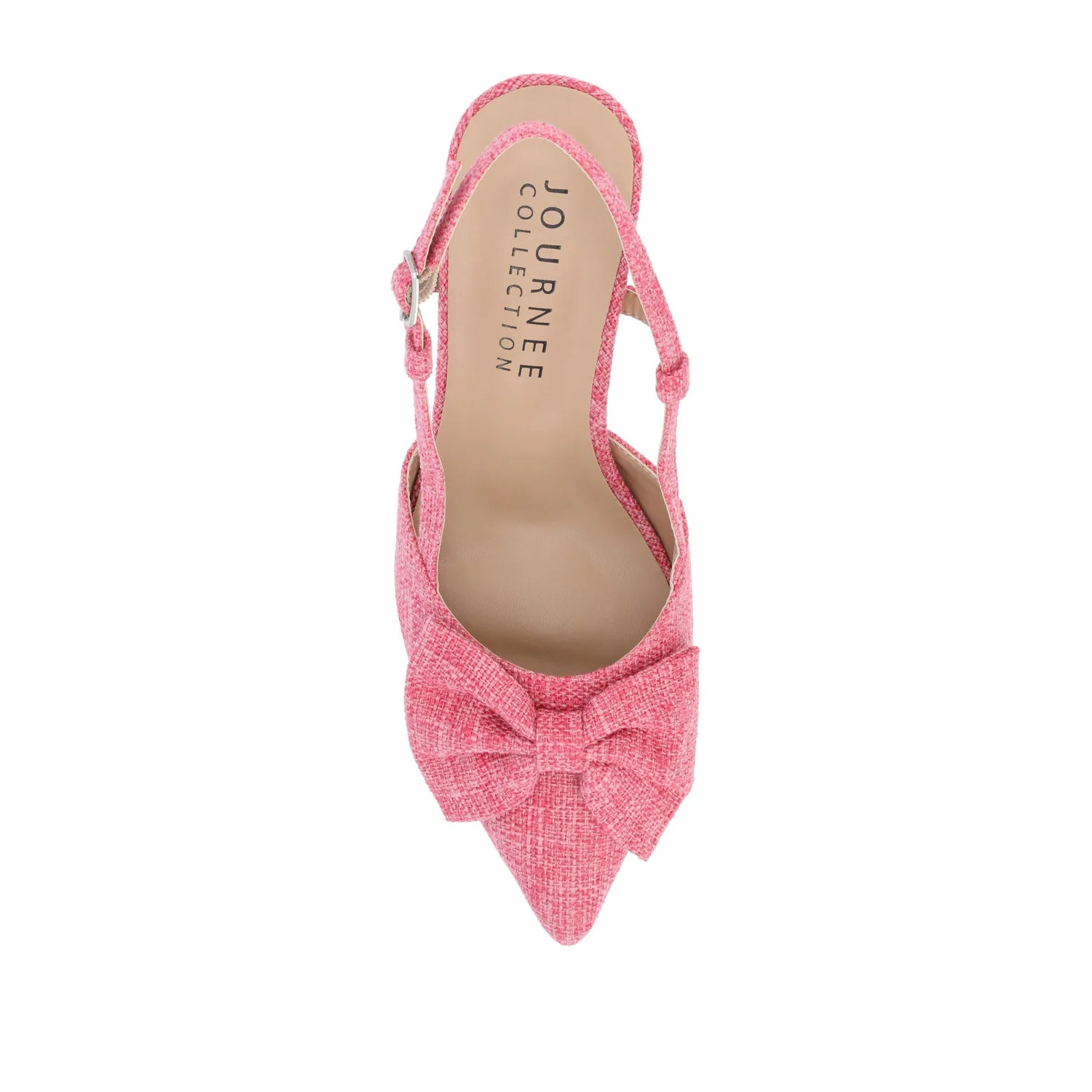 TAILYNN BLOCK PUMP HEELS IN WIDE - Pink - Image 6