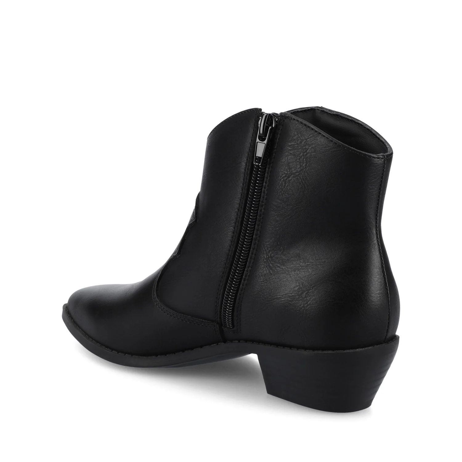 TALIAH WESTERN ANKLE BOOTIES - Black - Image 3