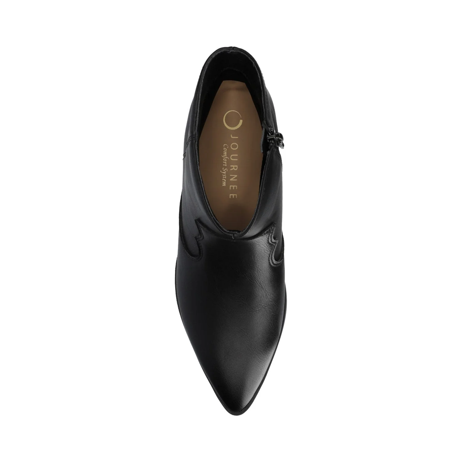 TALIAH WESTERN ANKLE BOOTIES - Black - Image 4