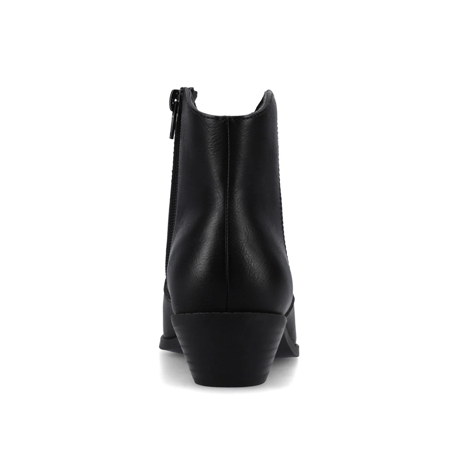 TALIAH WESTERN ANKLE BOOTIES IN WIDE - Black - Image 6