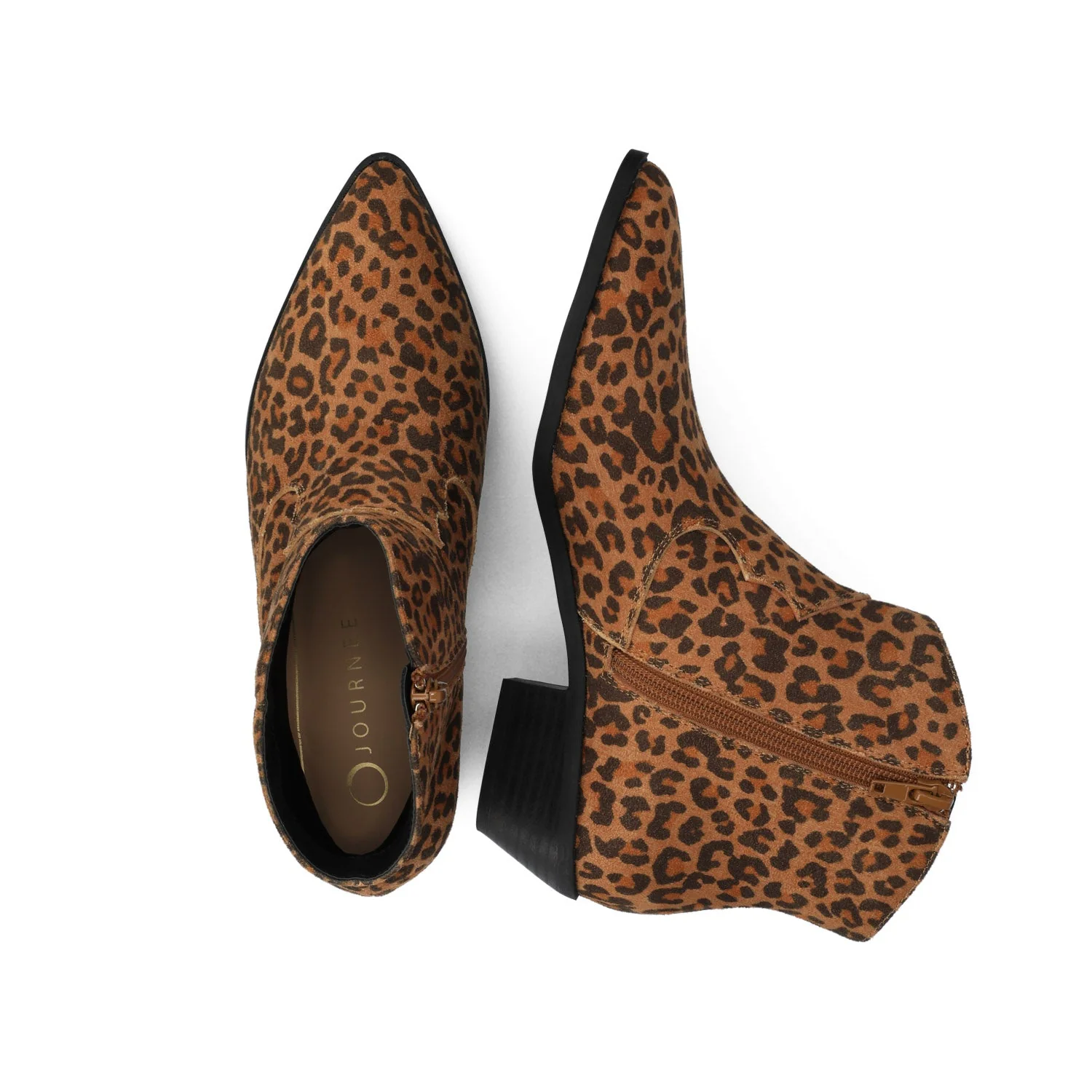 TALIAH WESTERN ANKLE BOOTIES - Leopard - Image 3