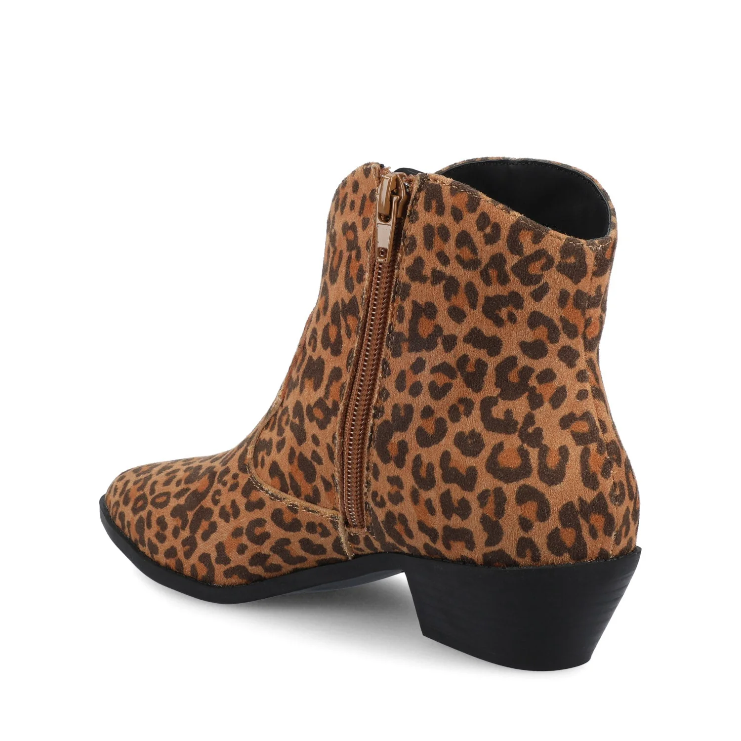 TALIAH WESTERN ANKLE BOOTIES - Leopard - Image 4