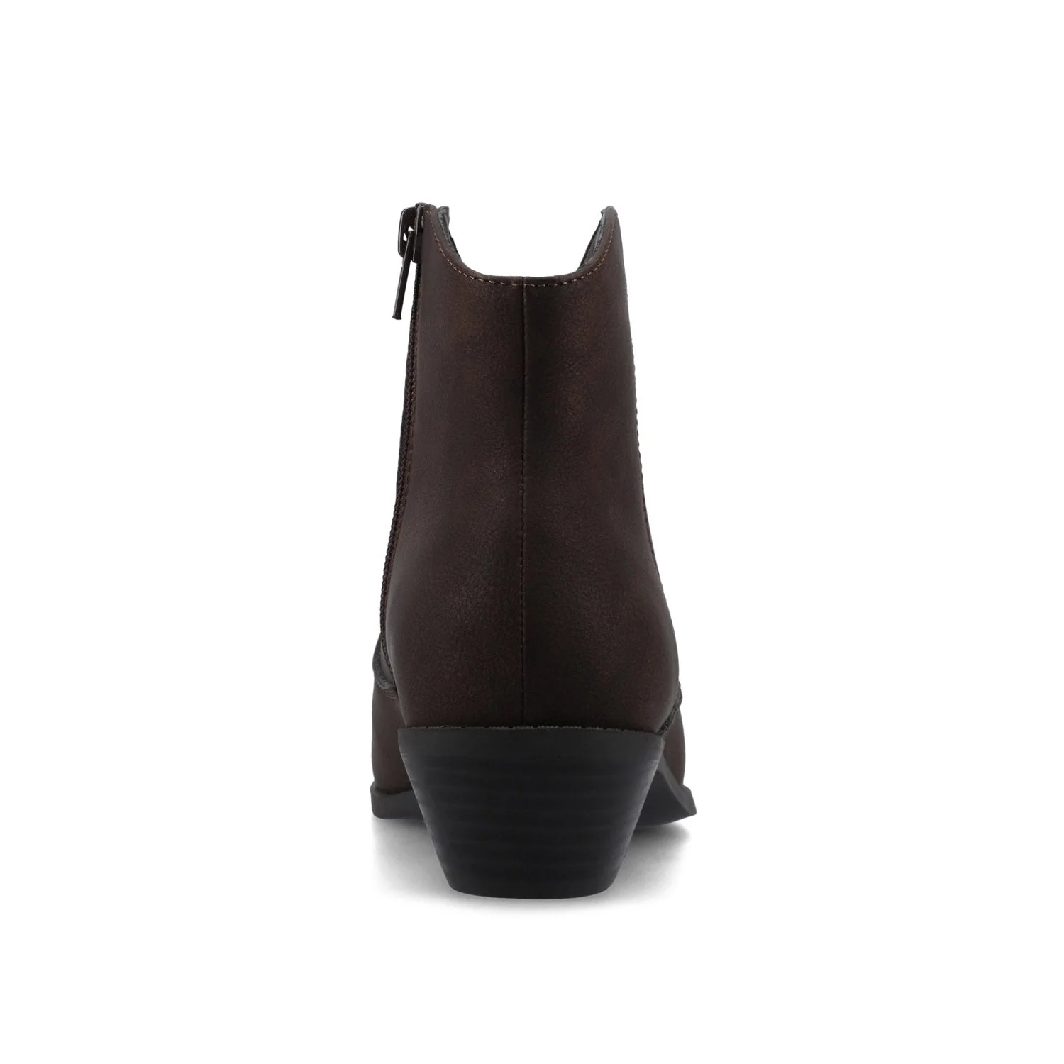 TALIAH WESTERN ANKLE BOOTIES - Vintage Brown - Image 6