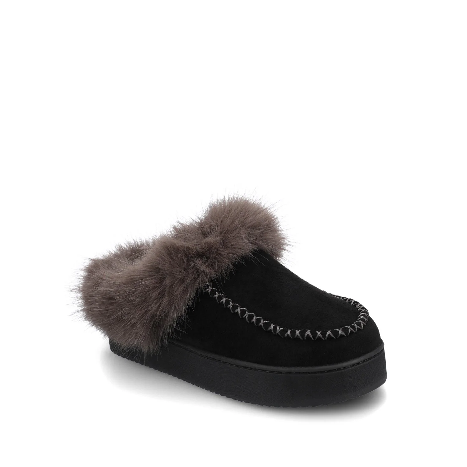 TARAN MULE SLIPPER - Black - Image 2