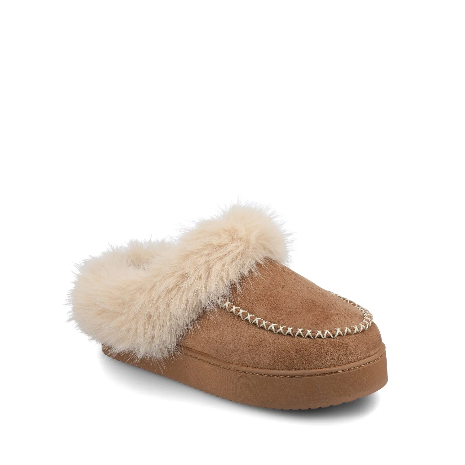 TARAN MULE SLIPPER - Chestnut - Image 2